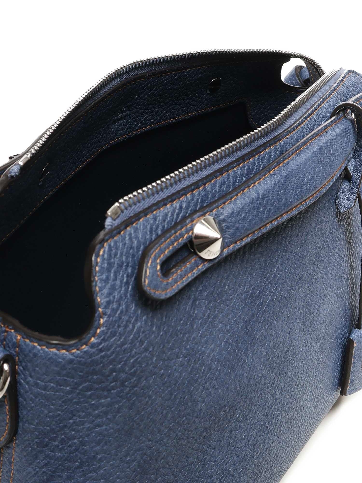 Fendi By The Way Soft Medium Handbag In Blue