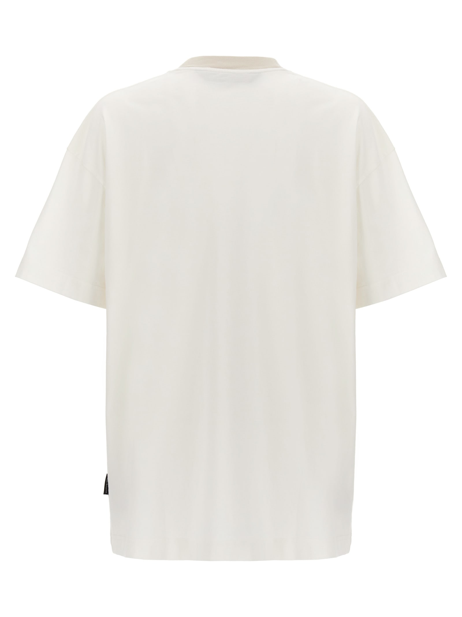 Shop Palm Angels Angel Pencil T-shirt In White