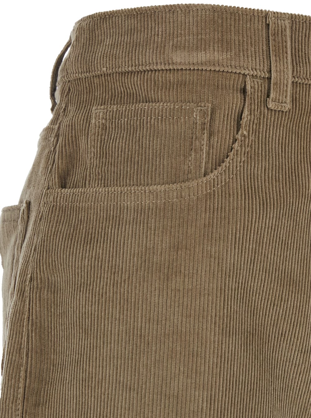 Rohe Relaxed Corduroy Trousers In Brown