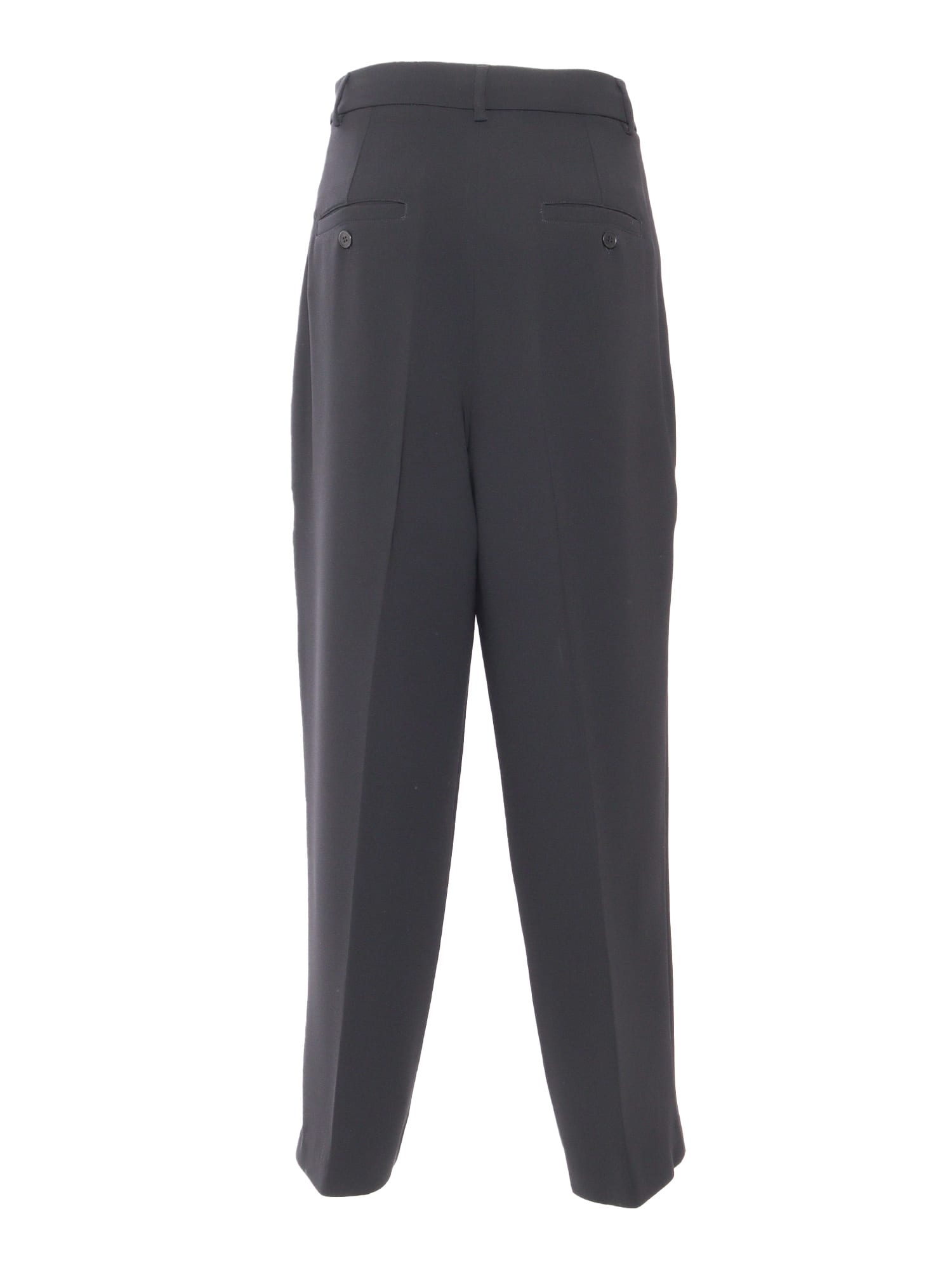 Shop Weekend Max Mara Ronchi Black Trousers