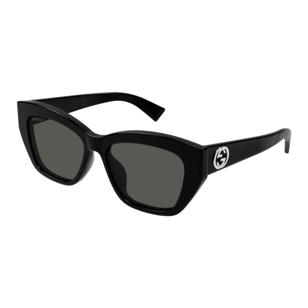 Gucci Grey Cat Eye Ladies Sunglasses Gg1844sa 001 55 In Black