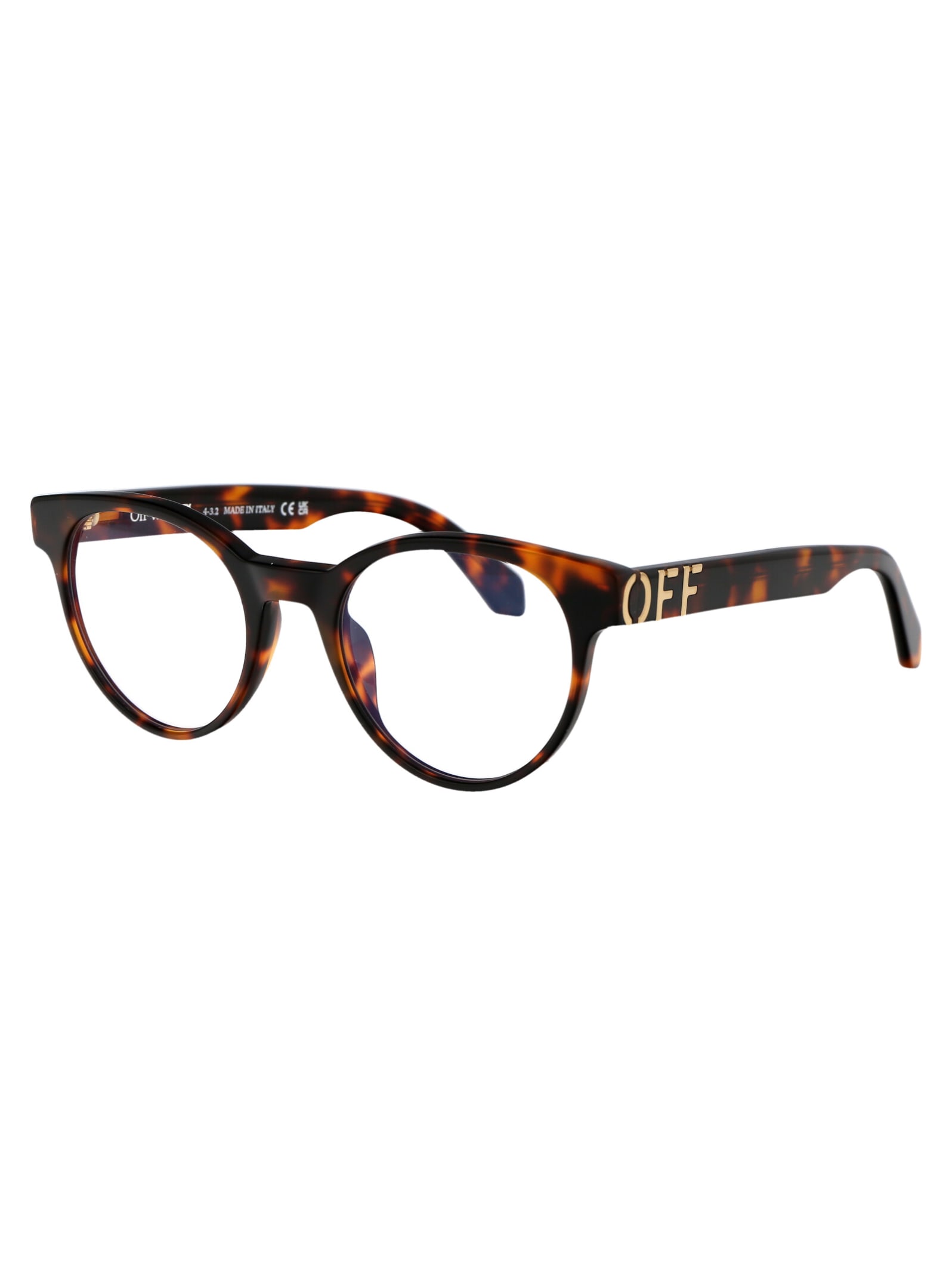 Shop Off-white Optical Style 68 Glasses In 6000 Havana