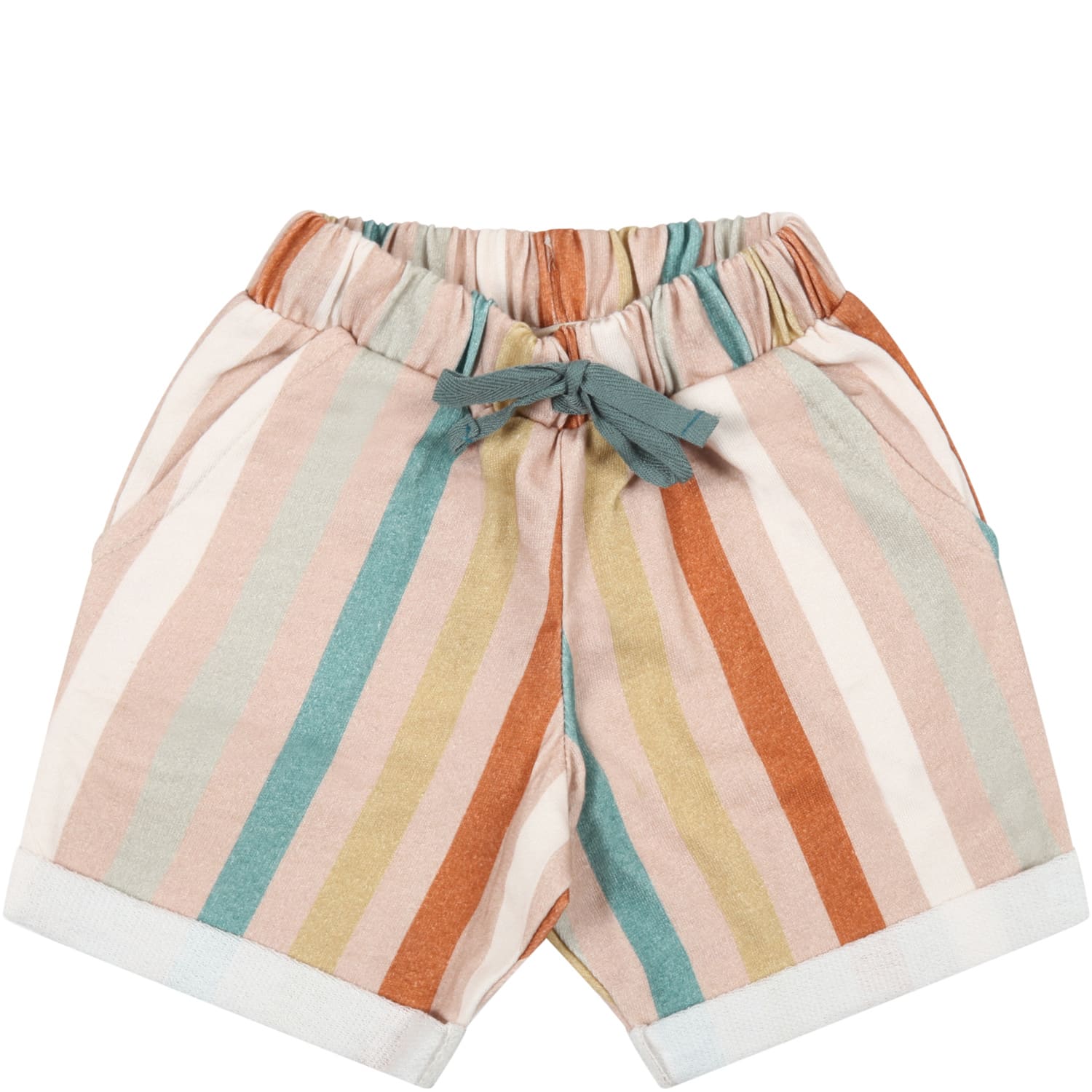 Coco Au Lait Multicolor Shorts For Baby Girl