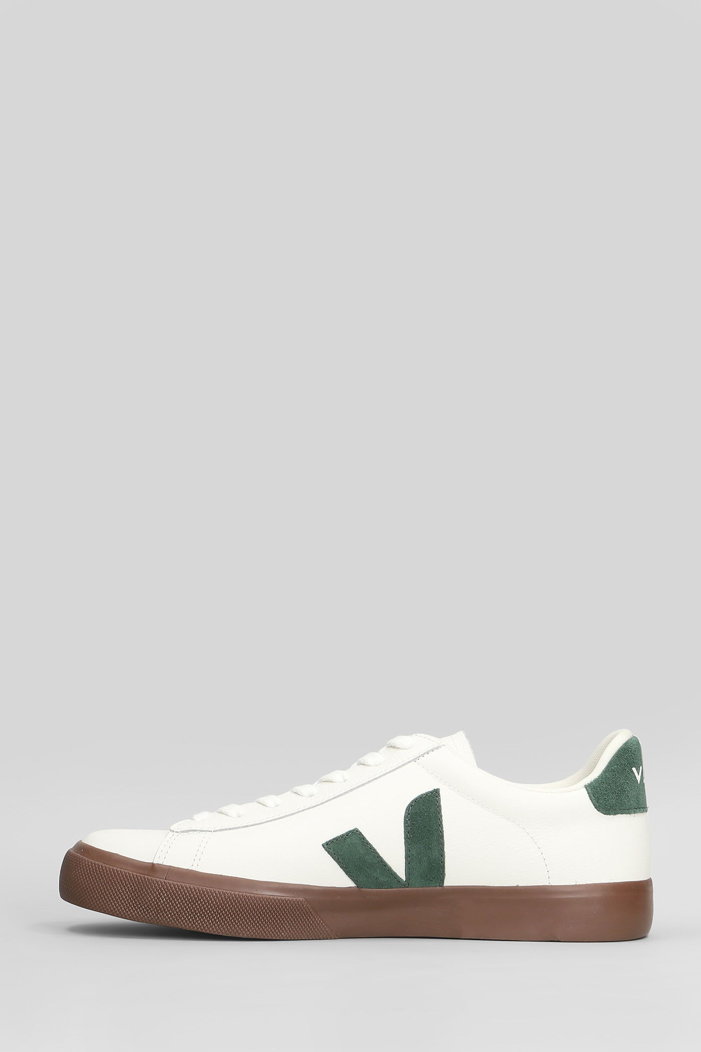 Veja Campo Sneakers In White Leather In Multi