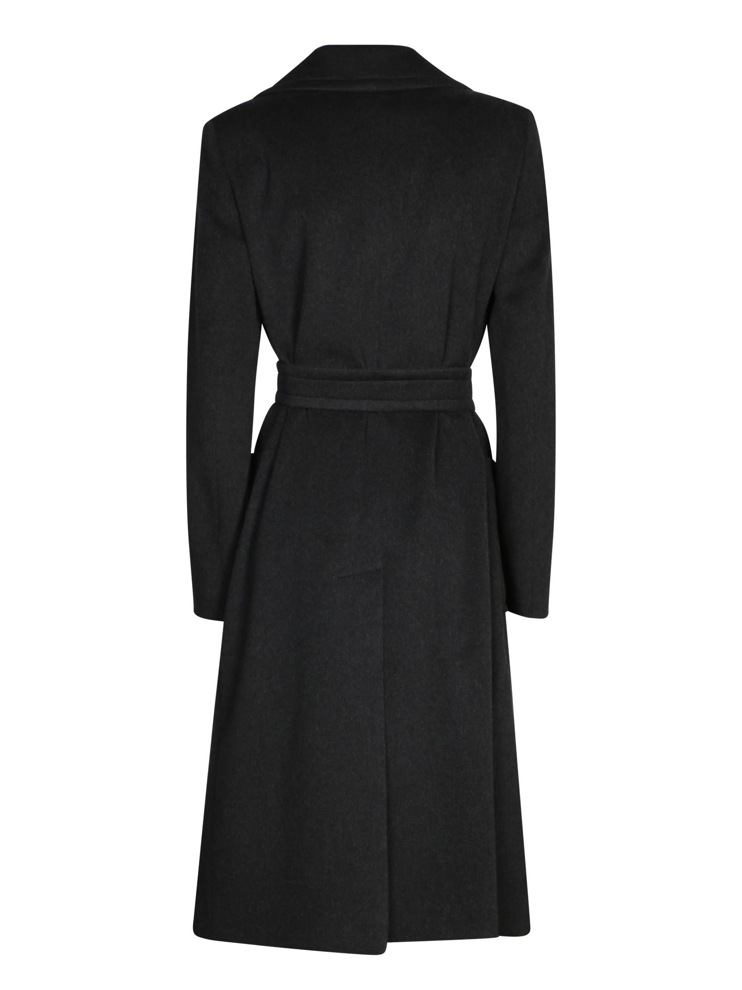 Shop Tagliatore Maureen Wool And Cashmere Coat In Grey