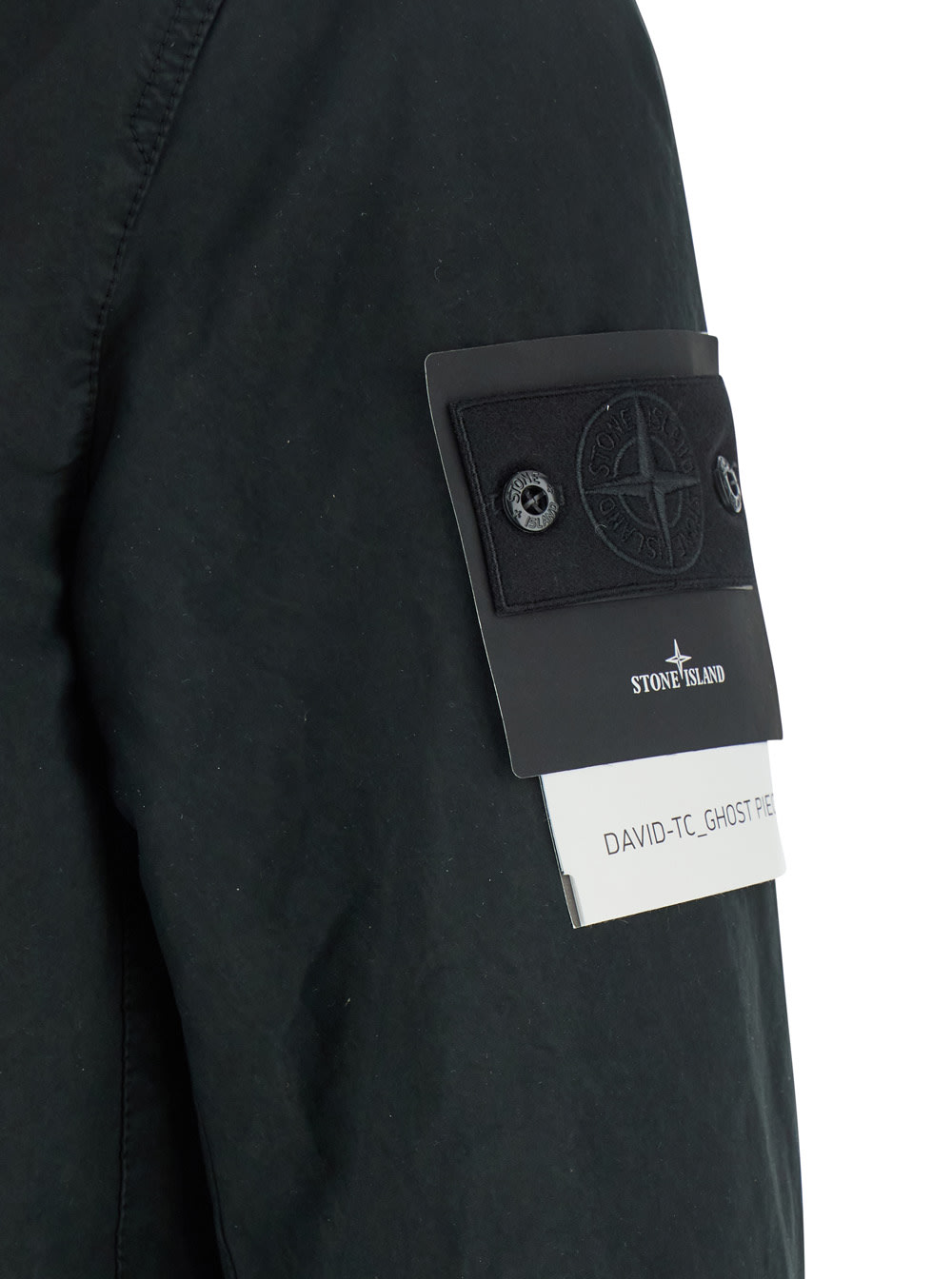 Stone Island Modern Waterproof Long Sleeve Jacket In Blue