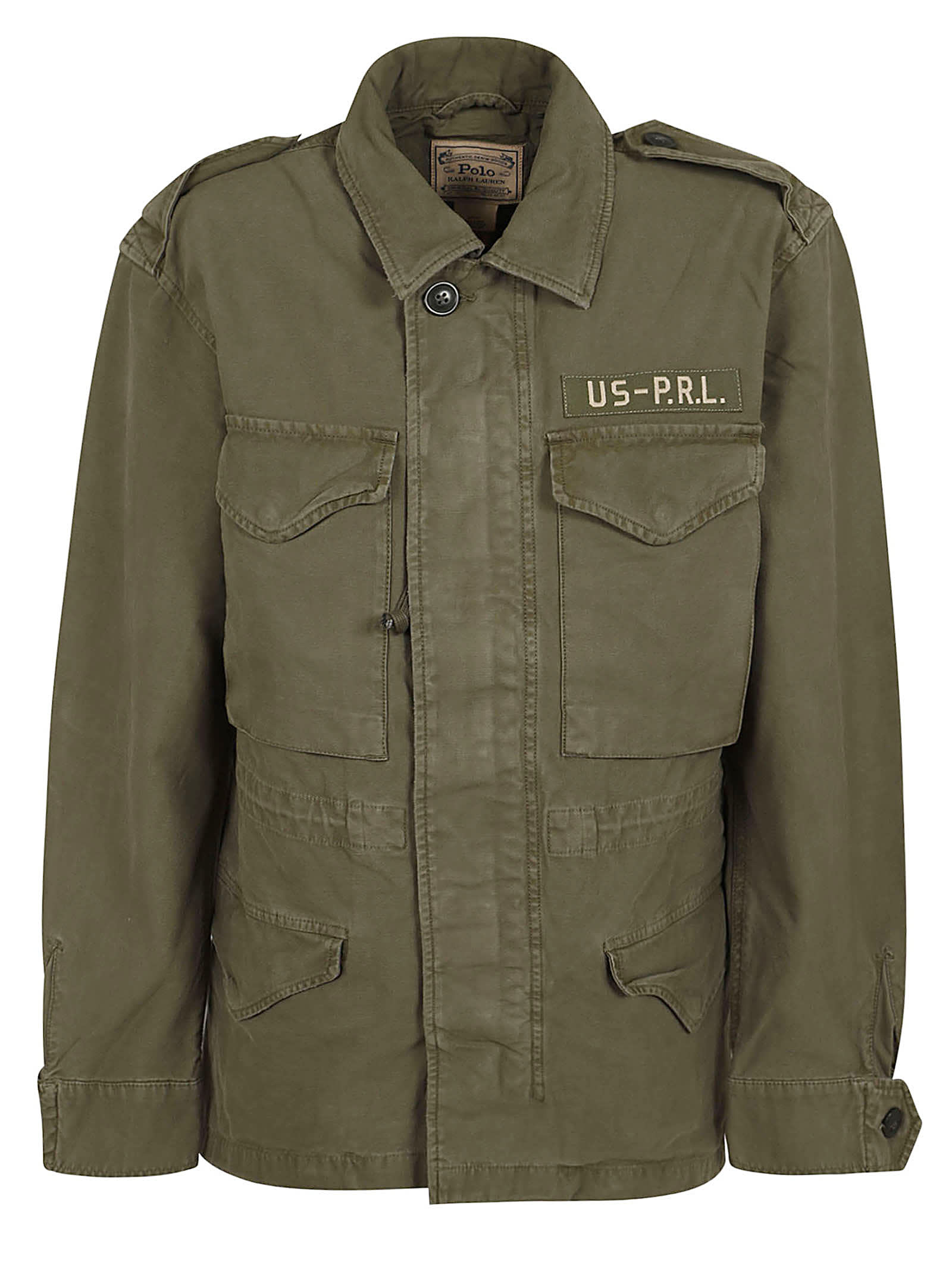 Shop Polo Ralph Lauren M43 Fld Jkt-unlined-field Jacket In Solider Olive