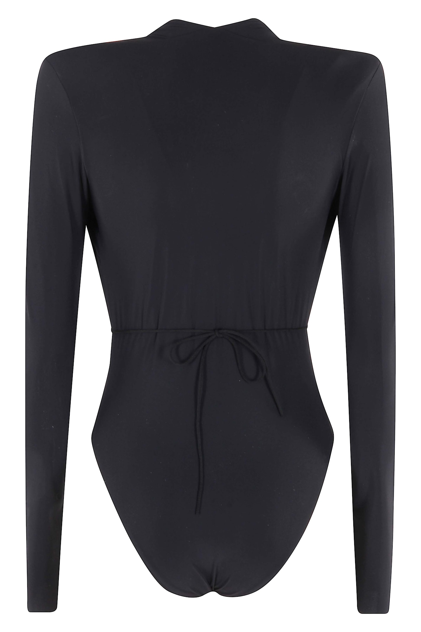 Amazuìn Long-sleeved Jumpsuit In Black