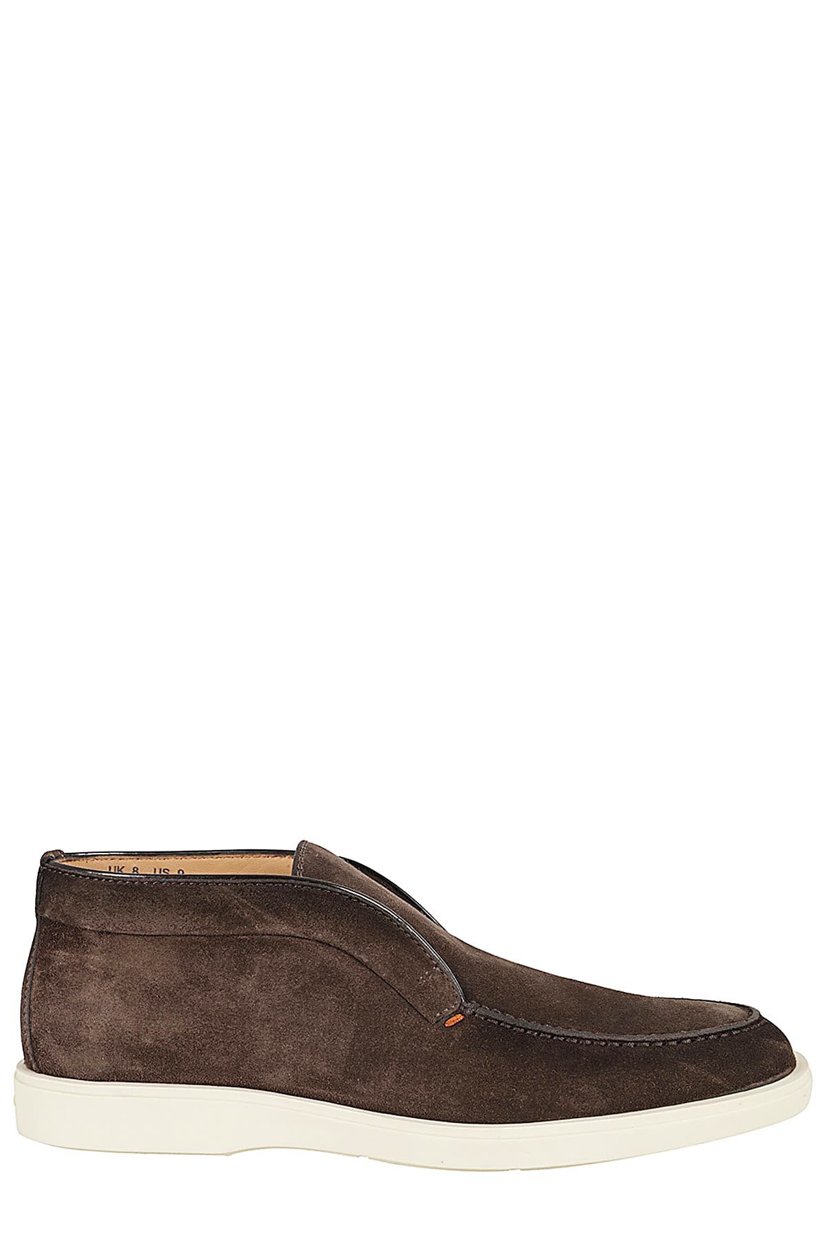 Shop Santoni Digits D In Dark Brown