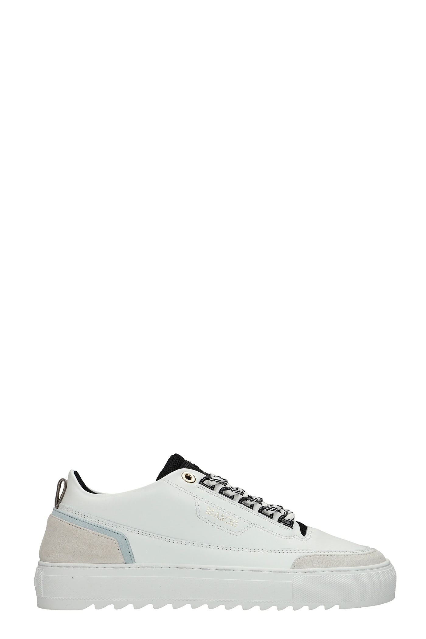 Mason Garments Firenze Sneakers In White Leather