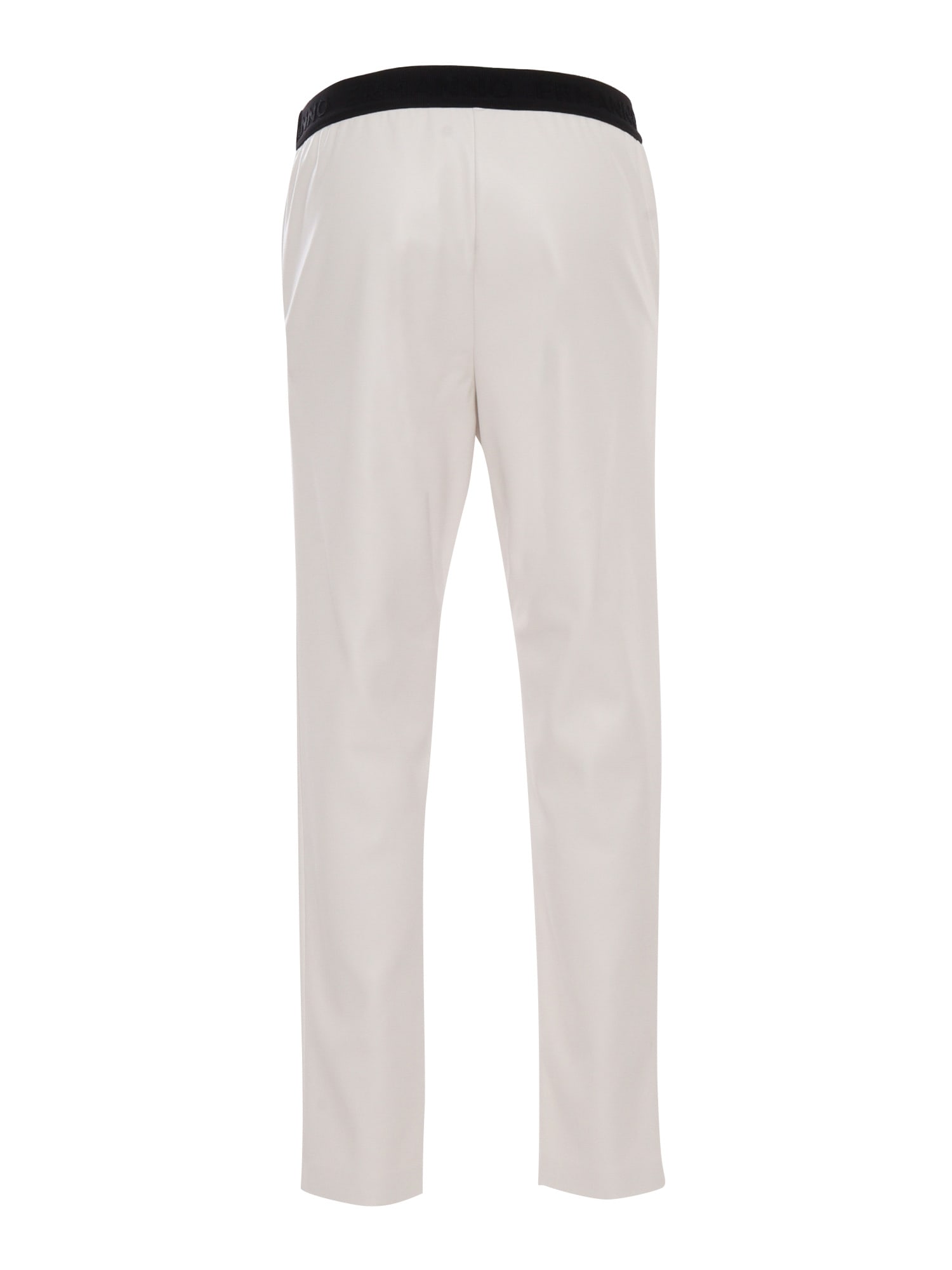 Shop Ermanno Ermanno Scervino Trousers In White