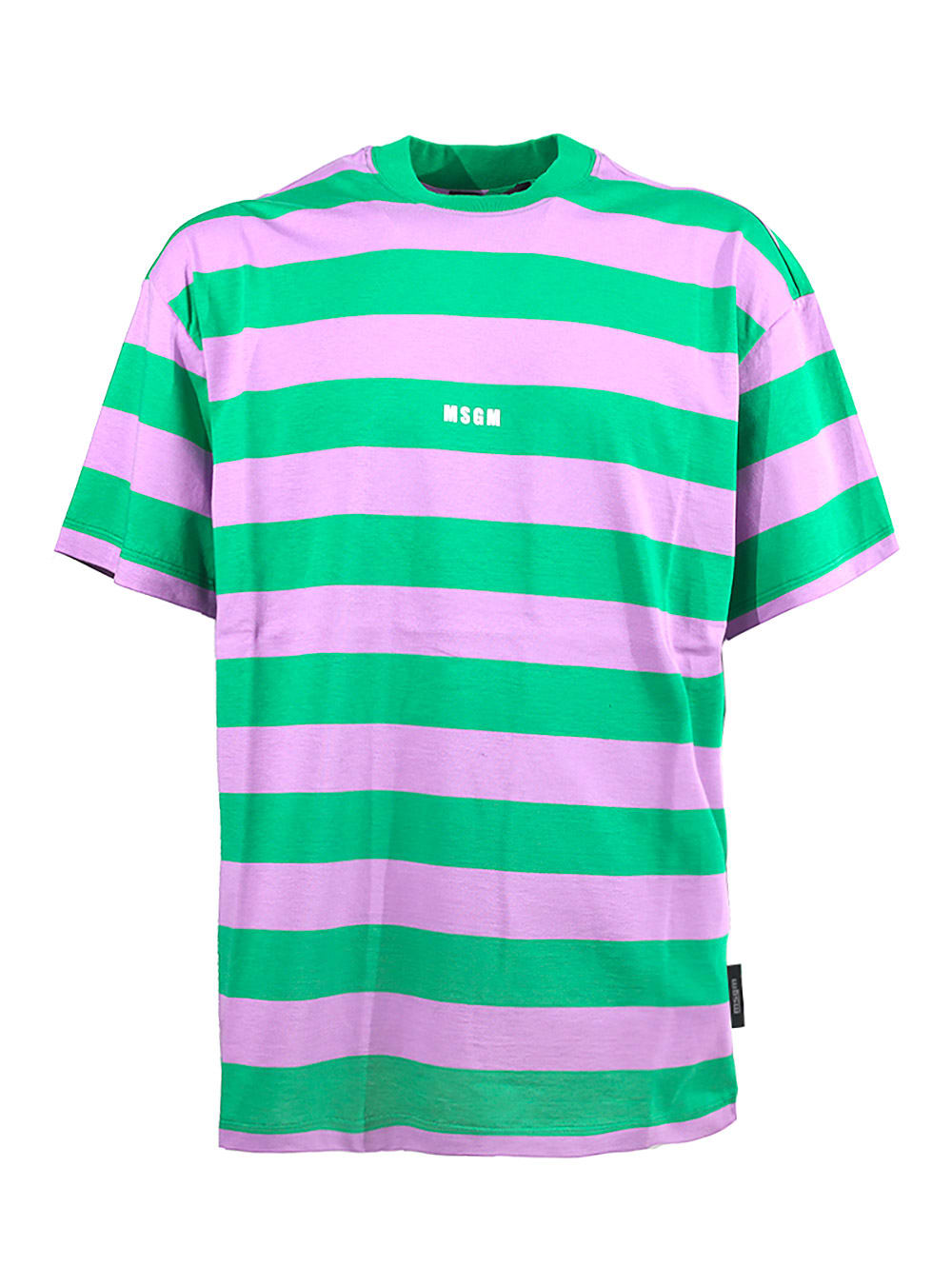 MSGM Striped Jersey T-shirt