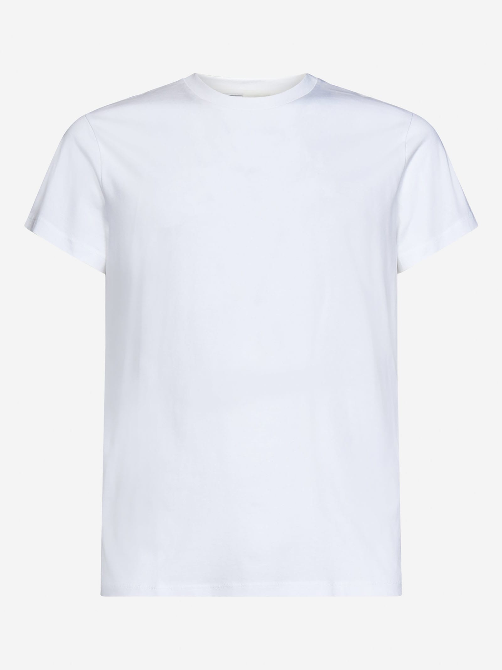Jil Sander Crewneck Short-sleeved T-shirt In Bianco