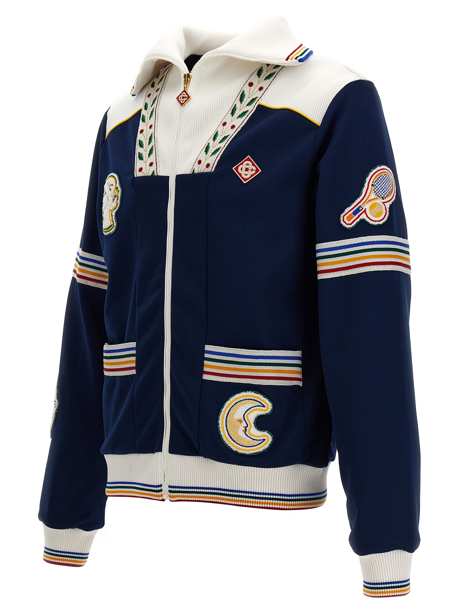 CASABLANCA MENS VARSITY SWEATSHIRT 