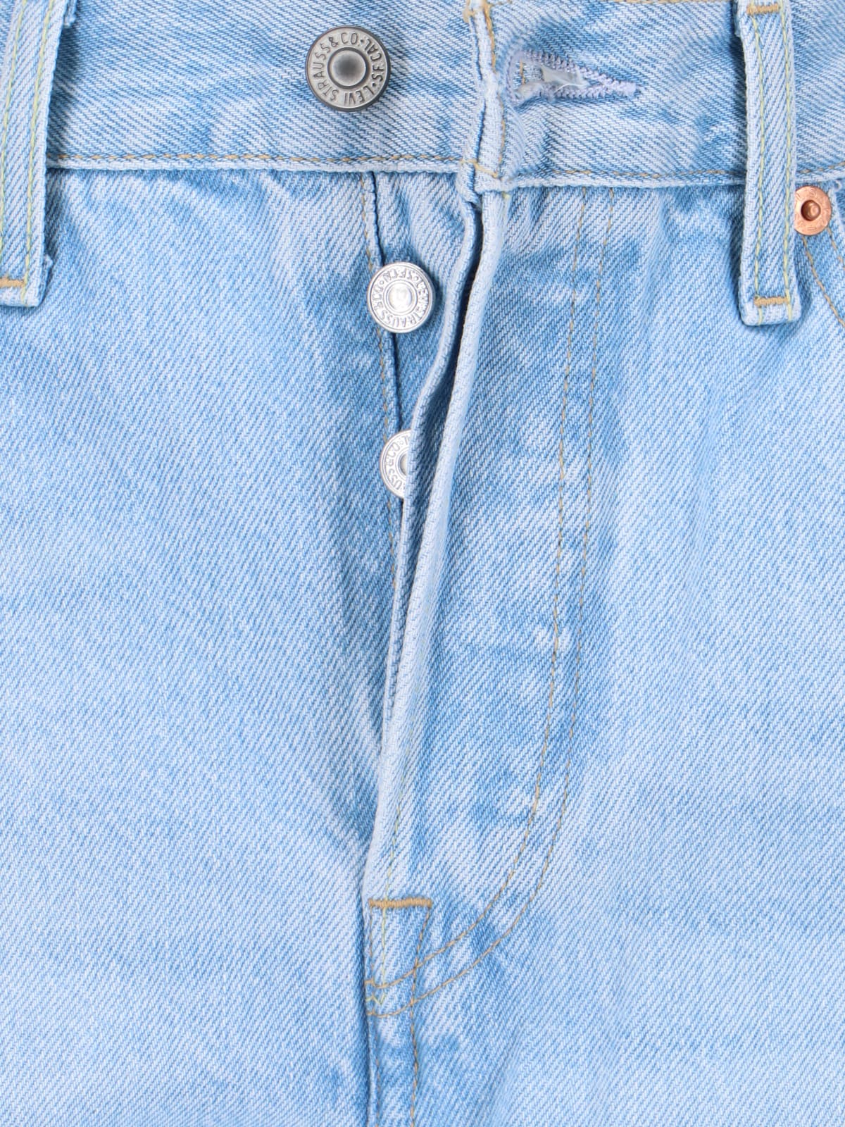 Shop Levi's 501® Jeans In Light Blue