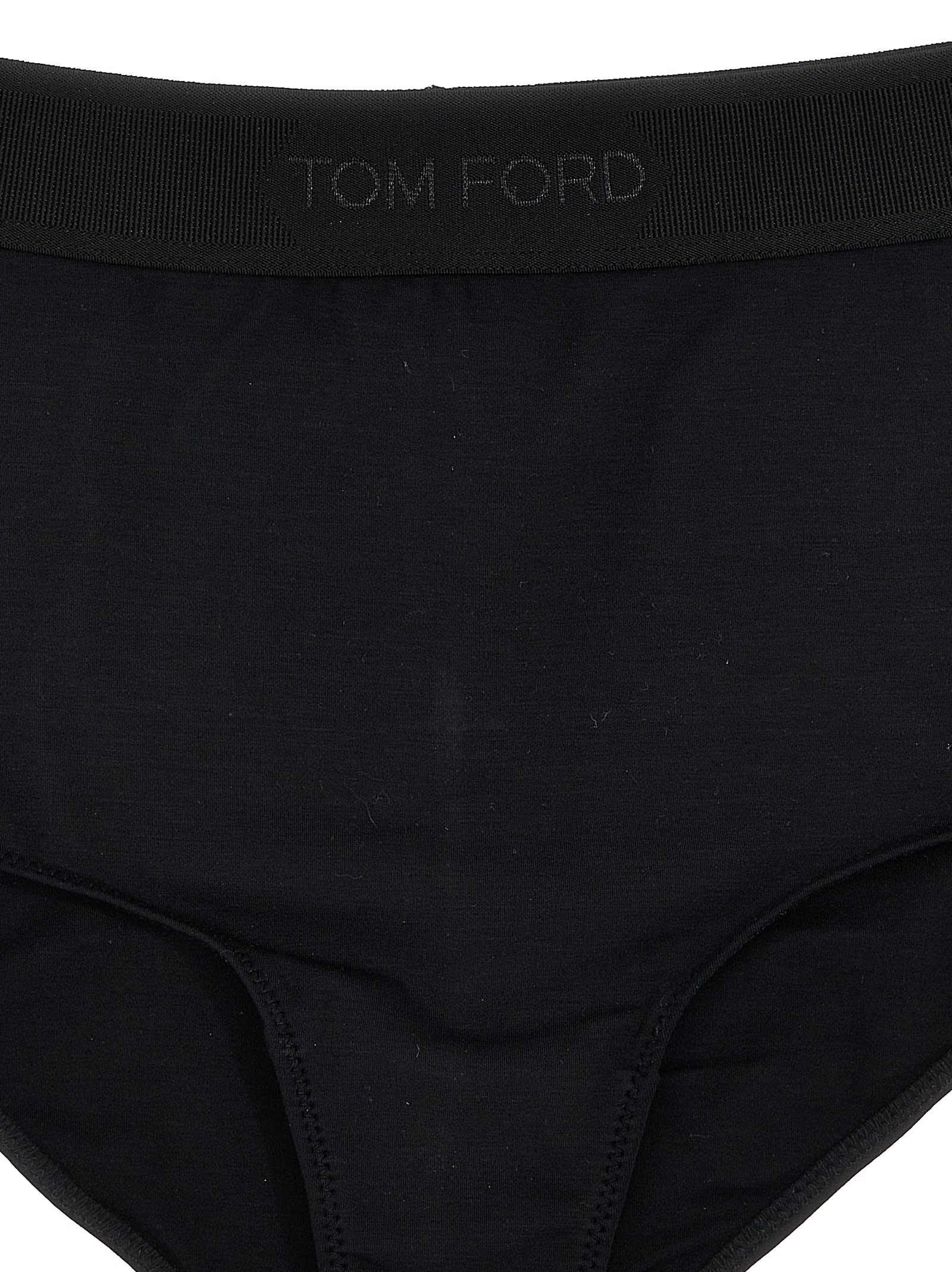 Tom Ford High-rise Fit Shaping Briefs In Black