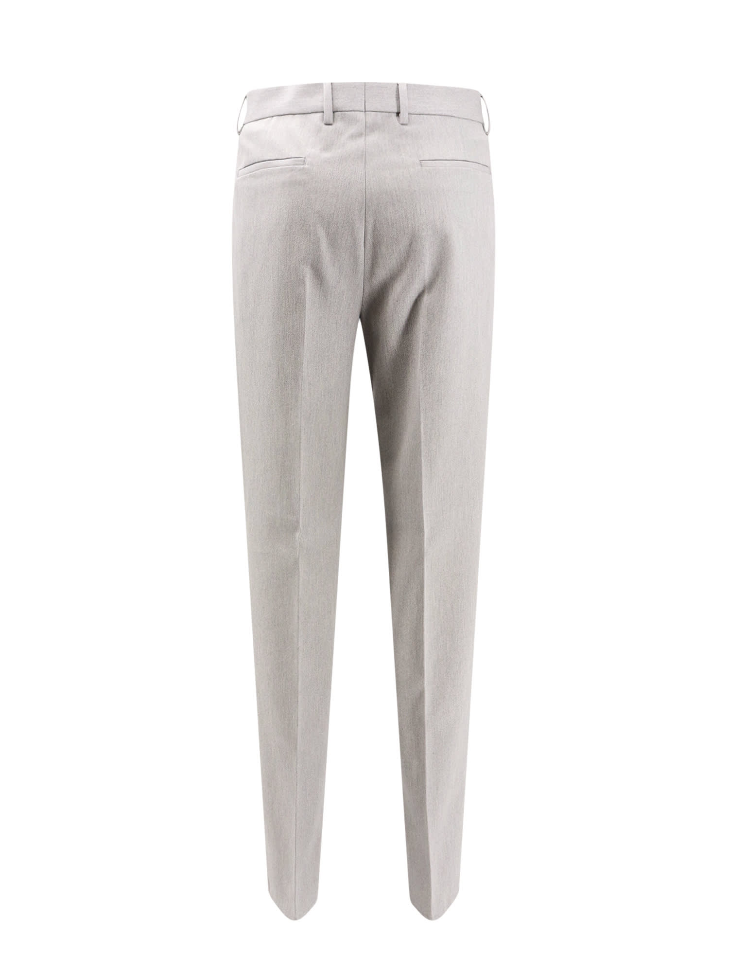 Shop Brunello Cucinelli Trouser In Grey