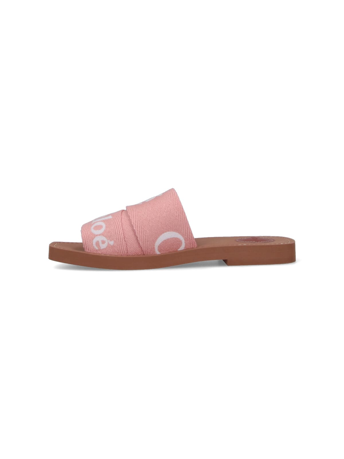 Shop Chloé Woody Mules In Lightrosewood