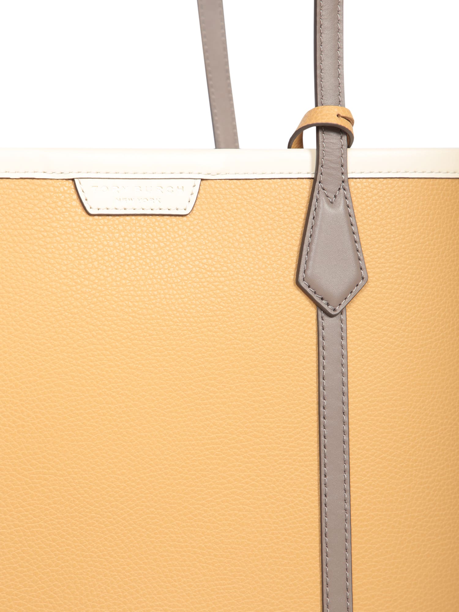 Tory Burch Perry Logo Embossed Shopper Bag In Multi