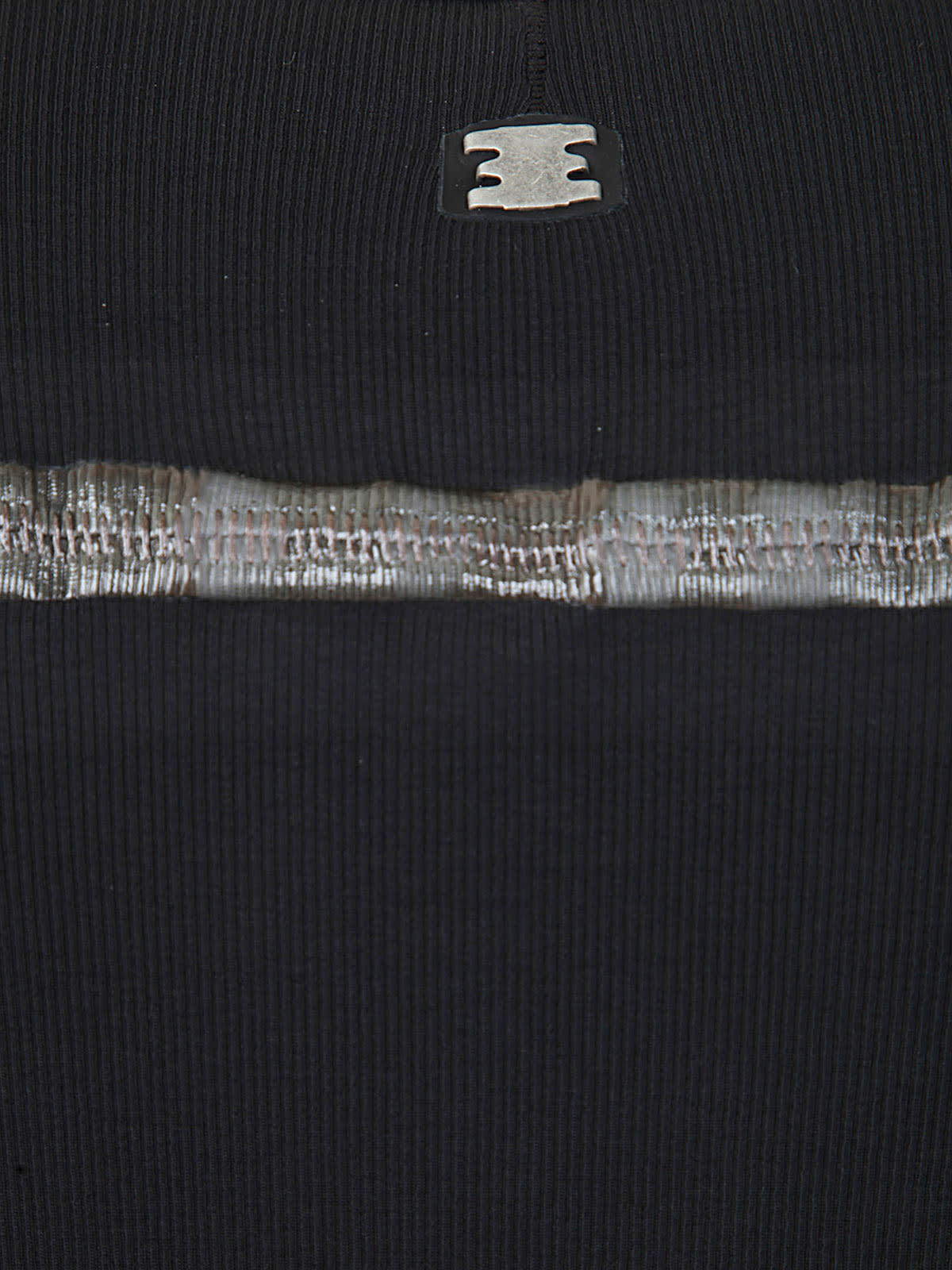 Shop 69 By Isaac Sellam T-shirt With Bands In Noir