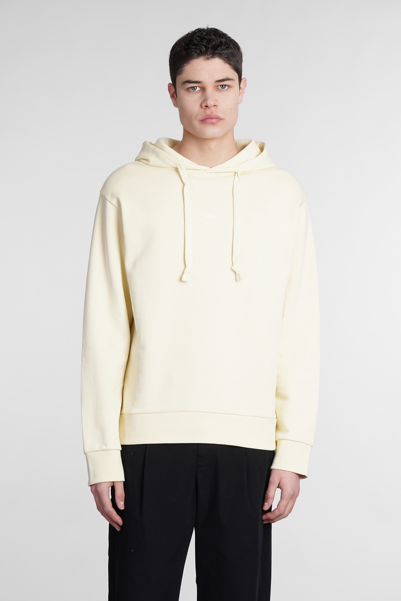 Apc A.p.c. Larry Sweatshirt In Yellow