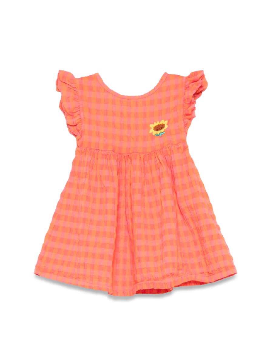 Bobo Choses Vichy Dress In Red