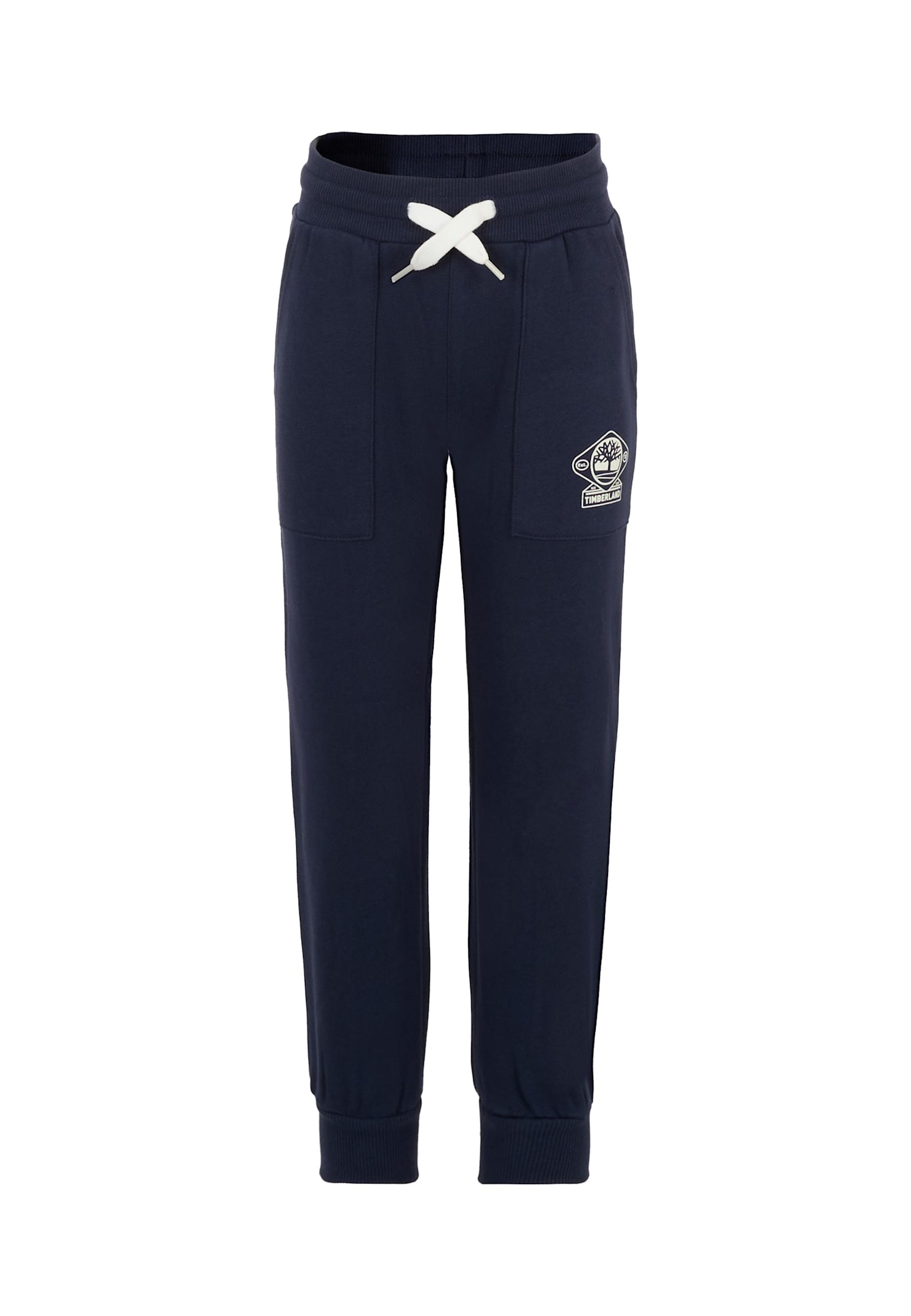 Timberland Blue Trousers For Boy With Logo In Blue