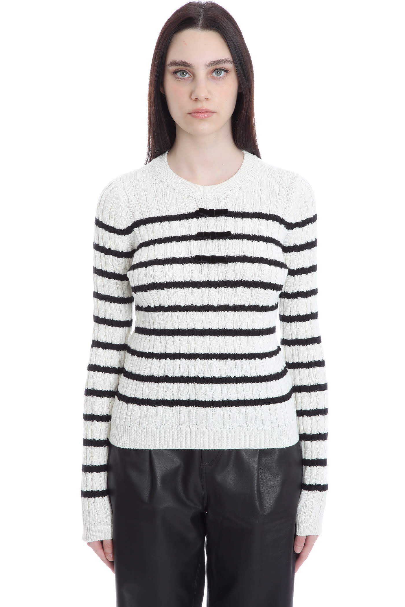 RED Valentino Knitwear In White Wool
