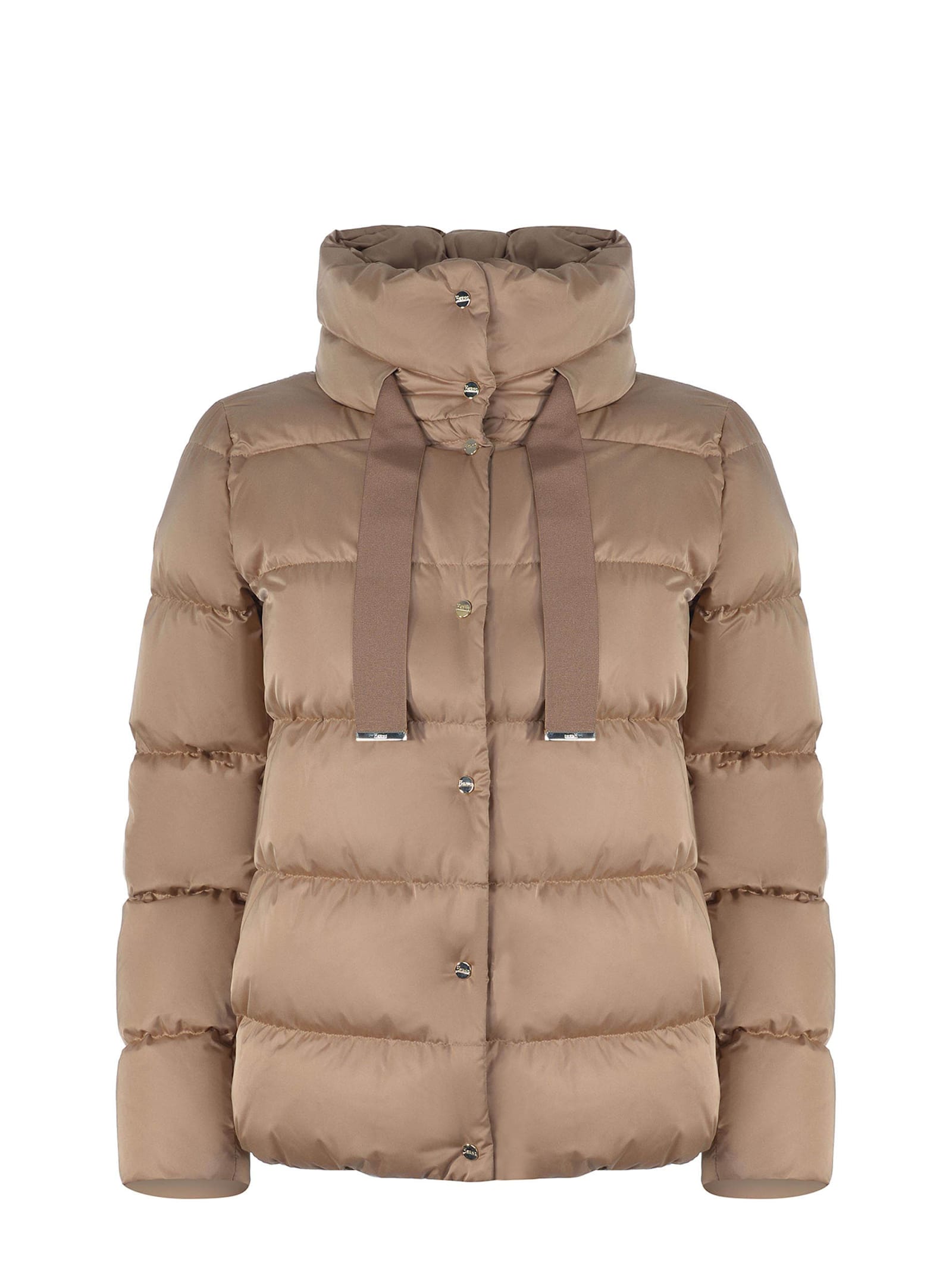 Down Jacket Herno Made Of Satin