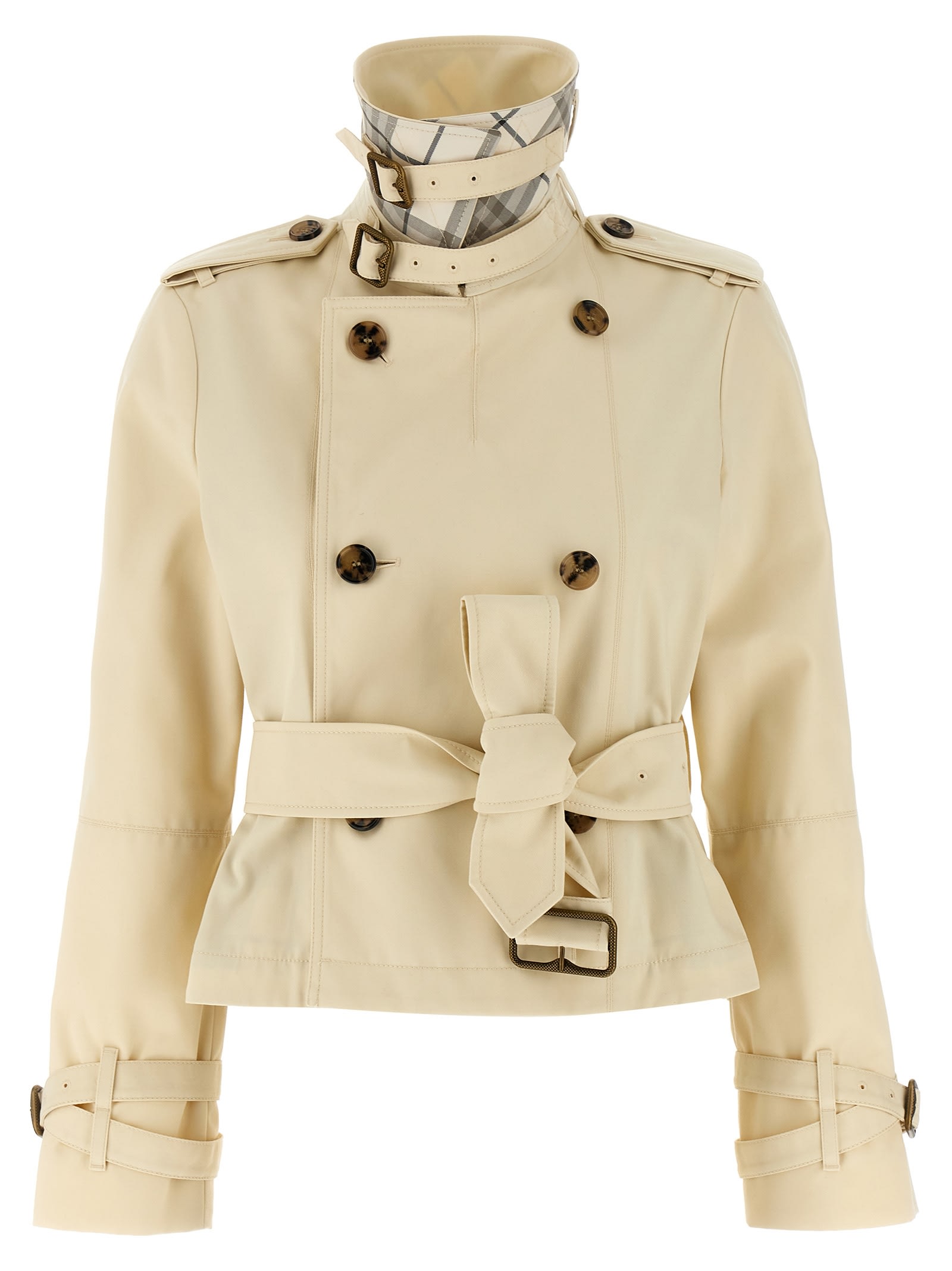 BURBERRY SHORT TRENCH COAT