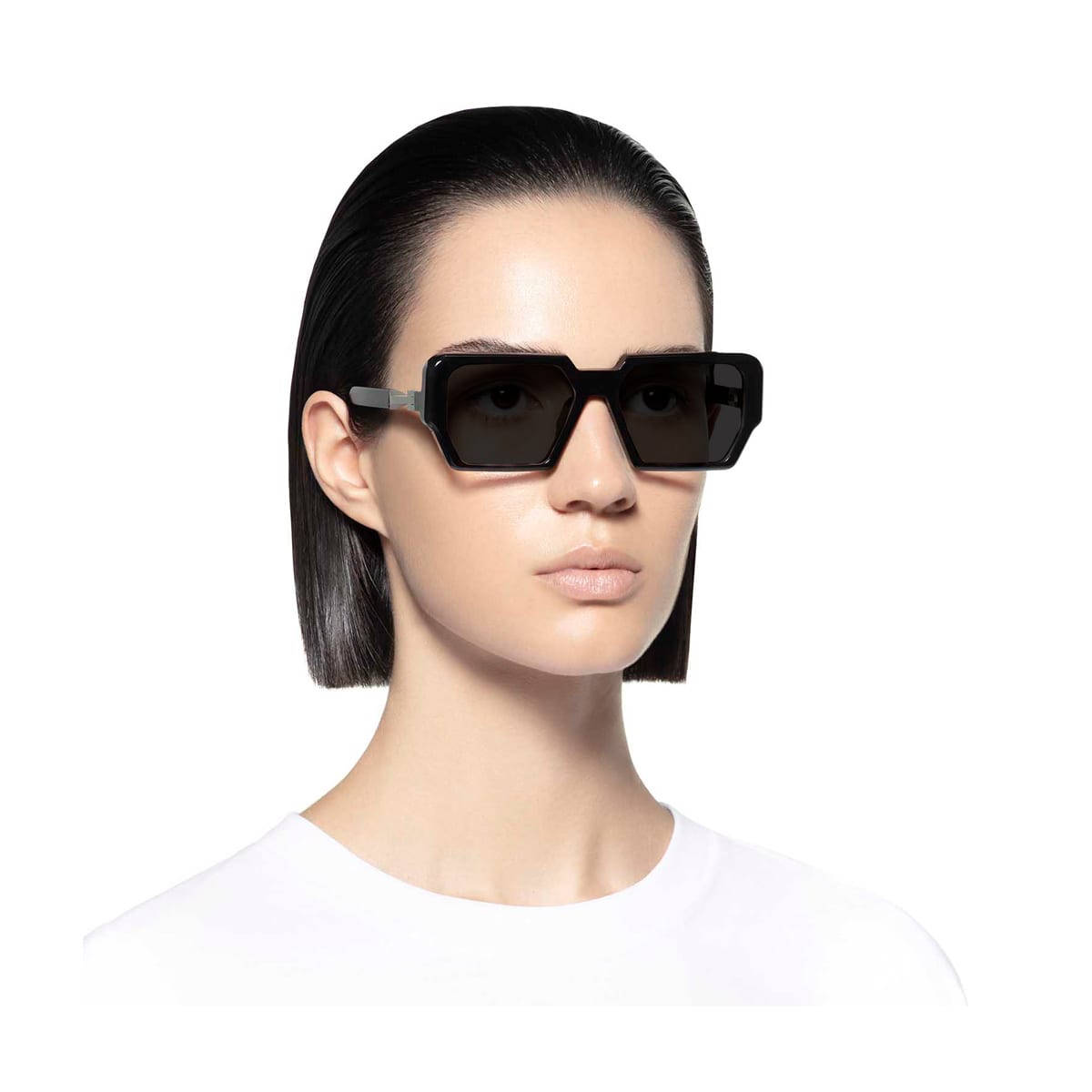 Shop Vava Wl0065 White Label Orange Sunglasses In Arancione