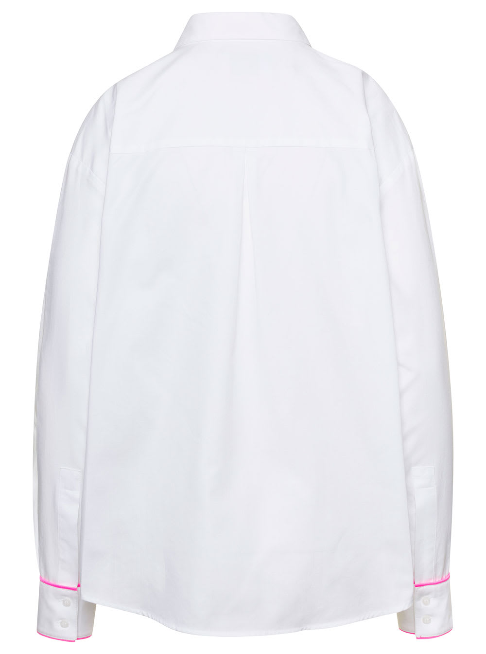 Shop Chiara Ferragni 210 Eye Star Piping Shirts In White