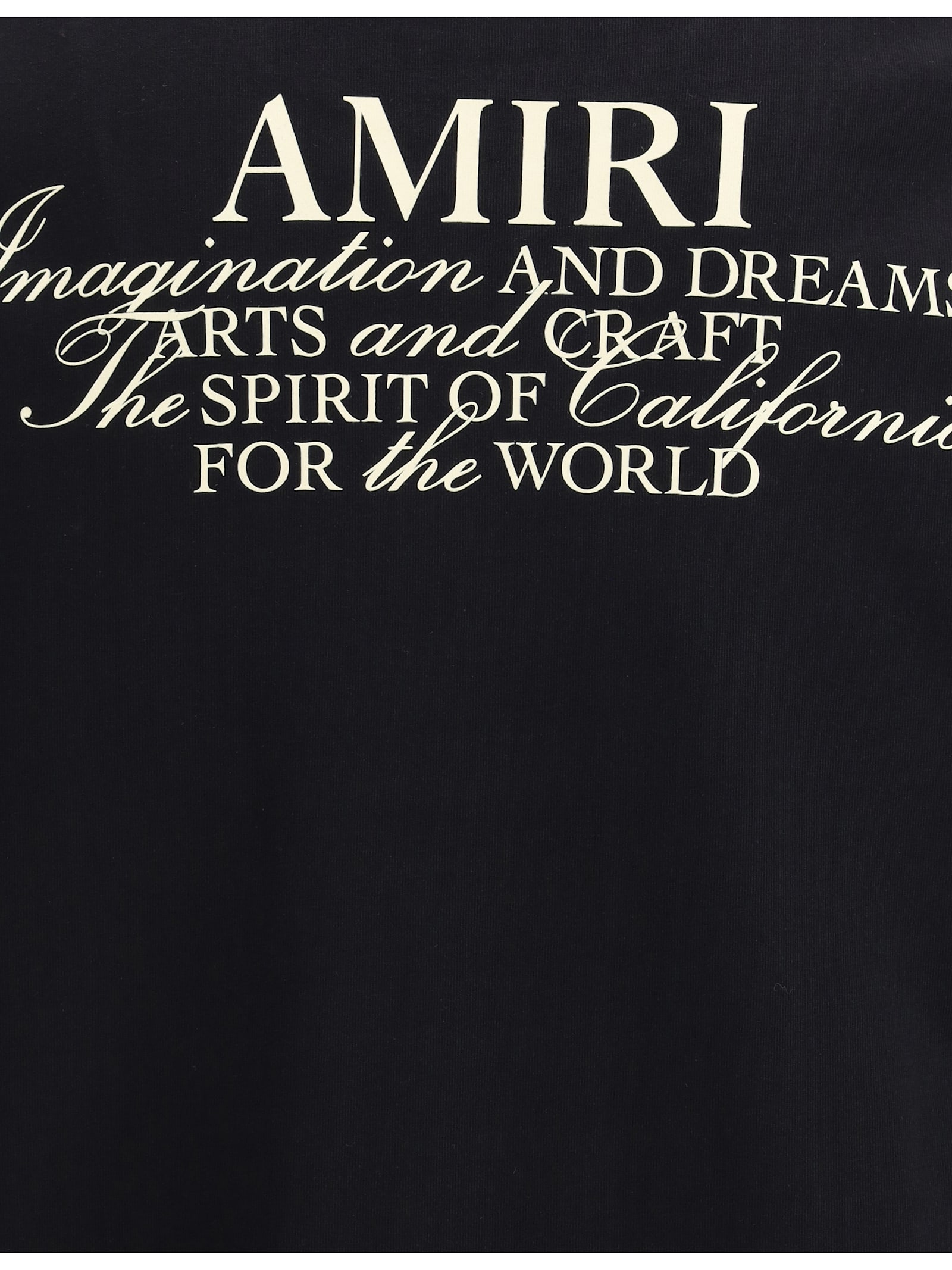 Amiri Spirit T-shirt In Black