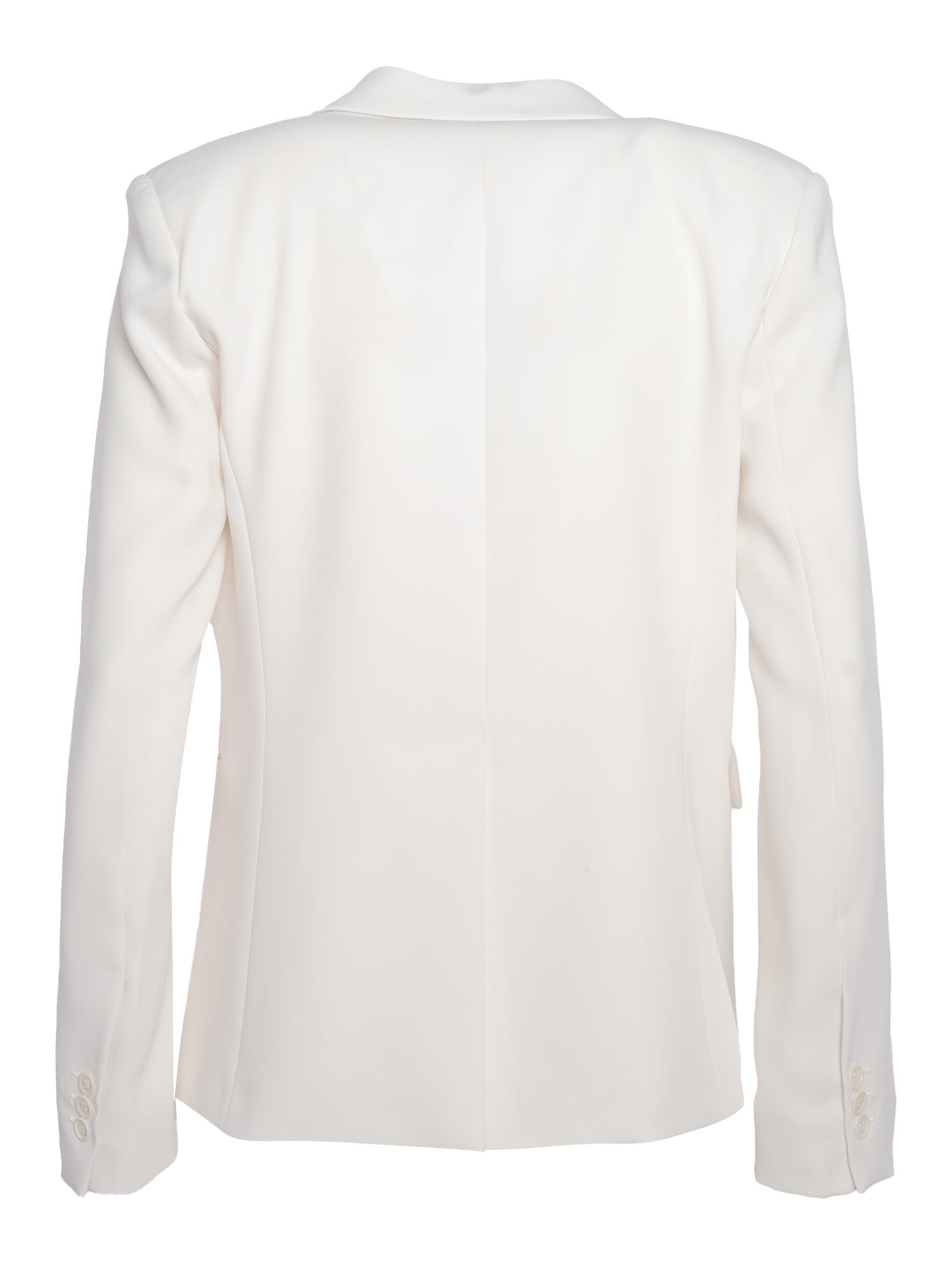 P.a.r.o.s.h Cream-colored Blazer In White