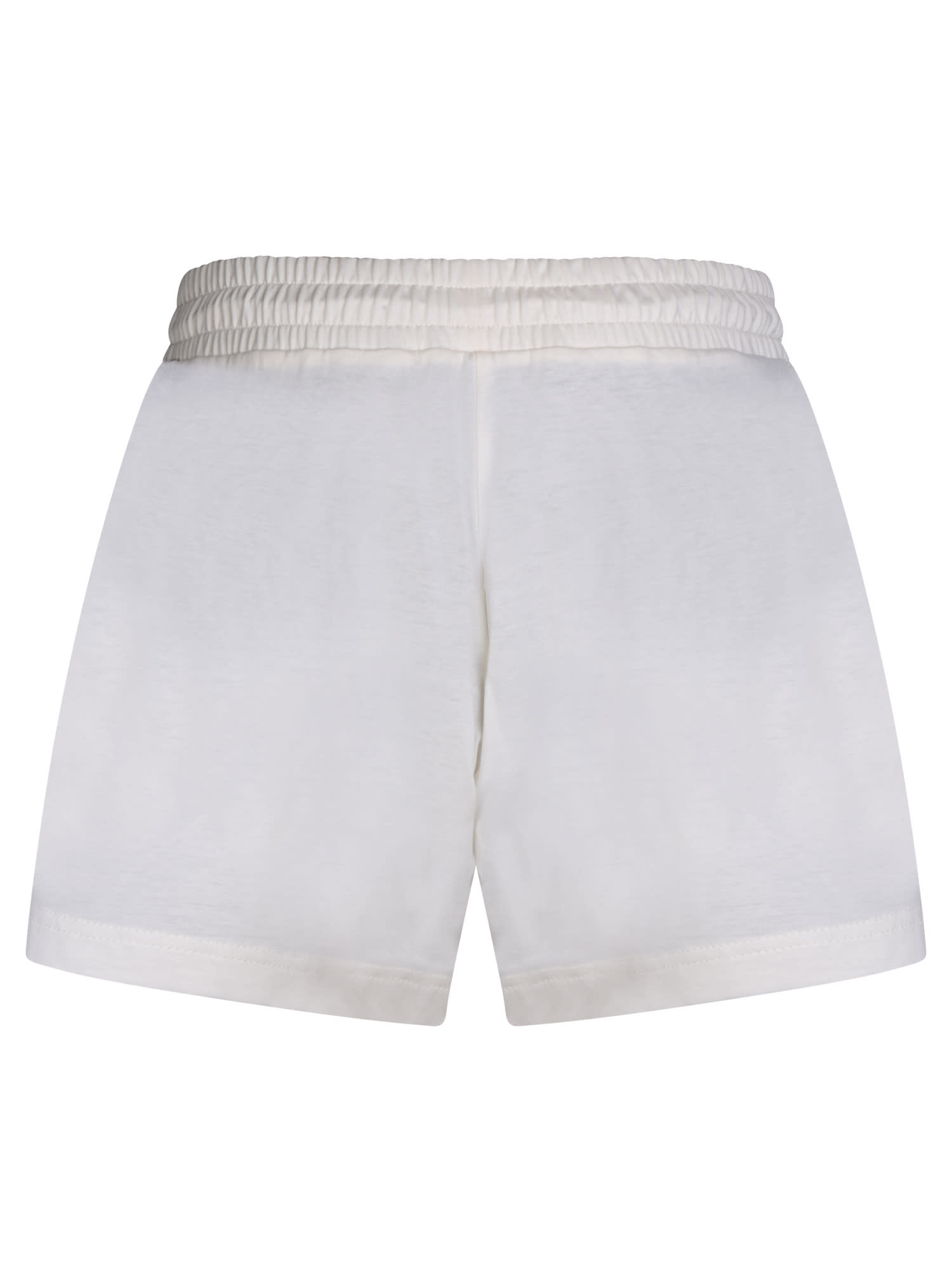 Shop Moncler White Shorts