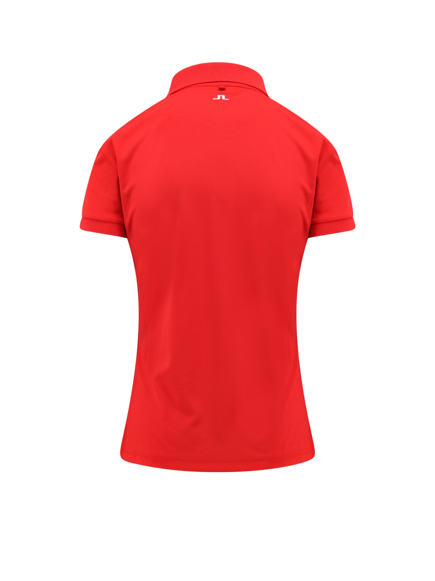 Shop J. Lindeberg Tour Polo Shirt In Red