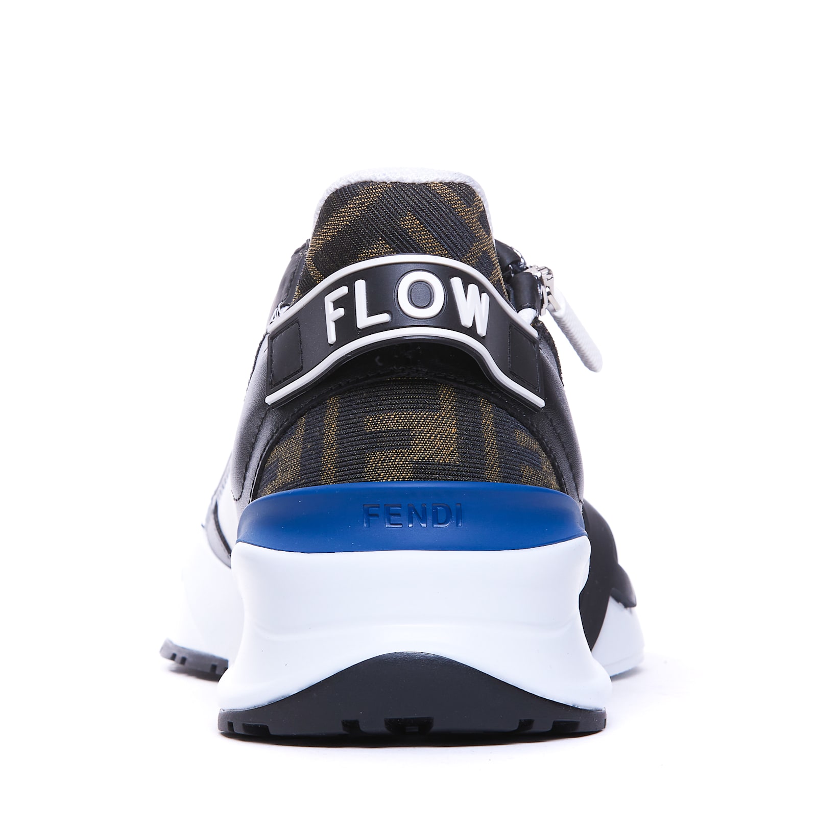 Shop Fendi Flow Sneakers In Brown