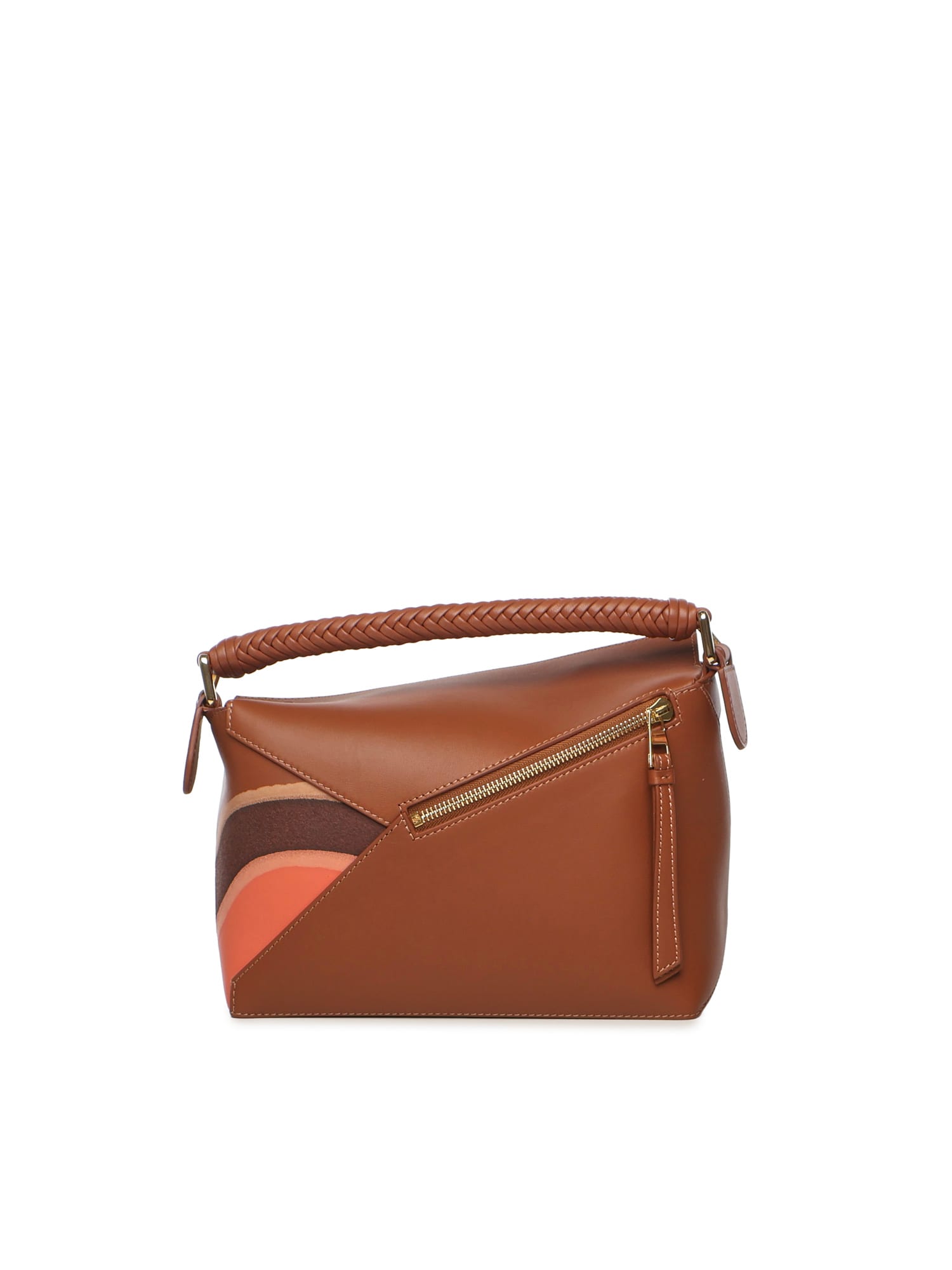 Loewe Small Puzzle Edge Landscape Bag In Multi
