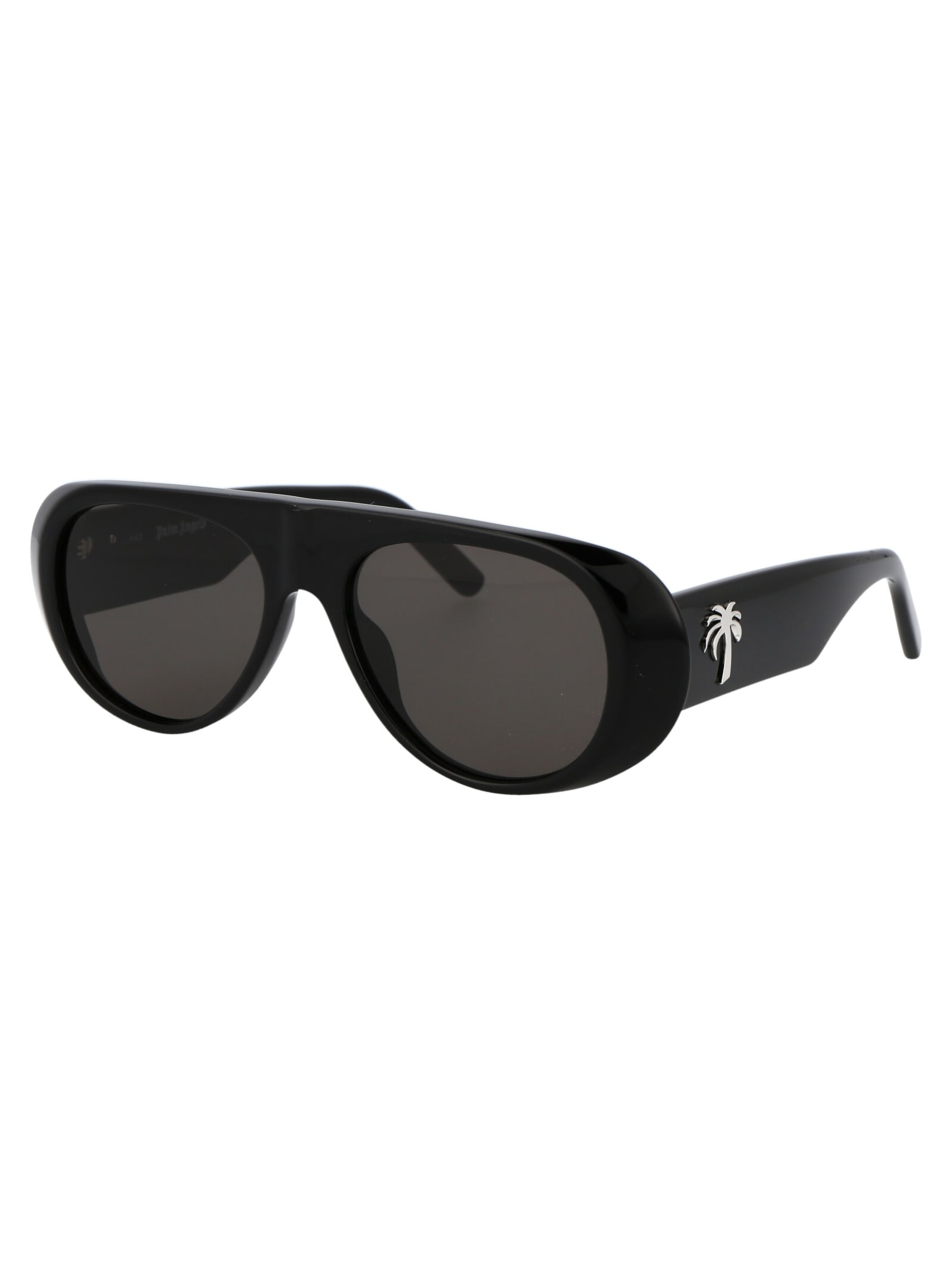 Shop Palm Angels Sierra Sunglasses In 1007 Black
