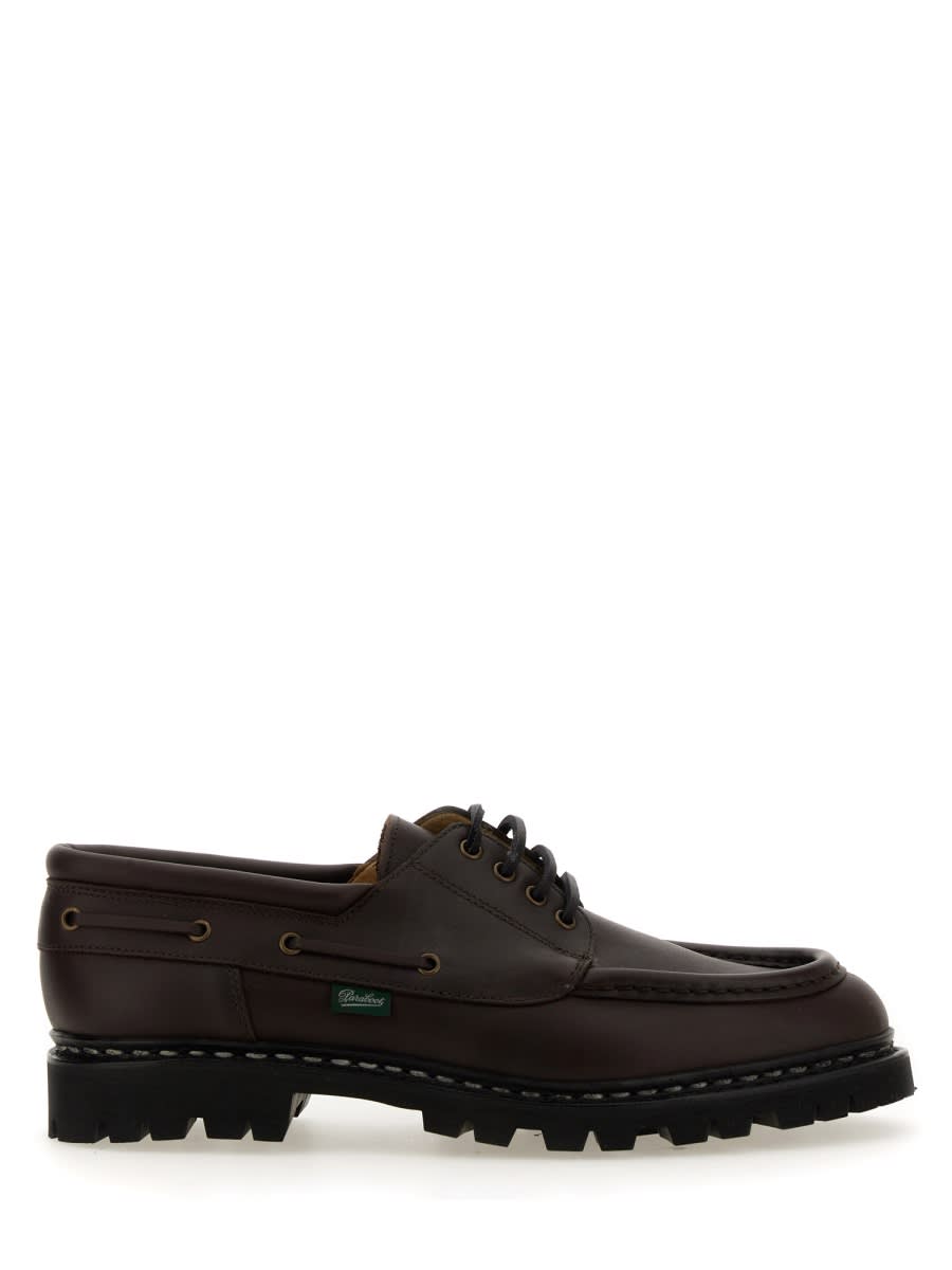 Shop Paraboot Chimey Loafer In Brown