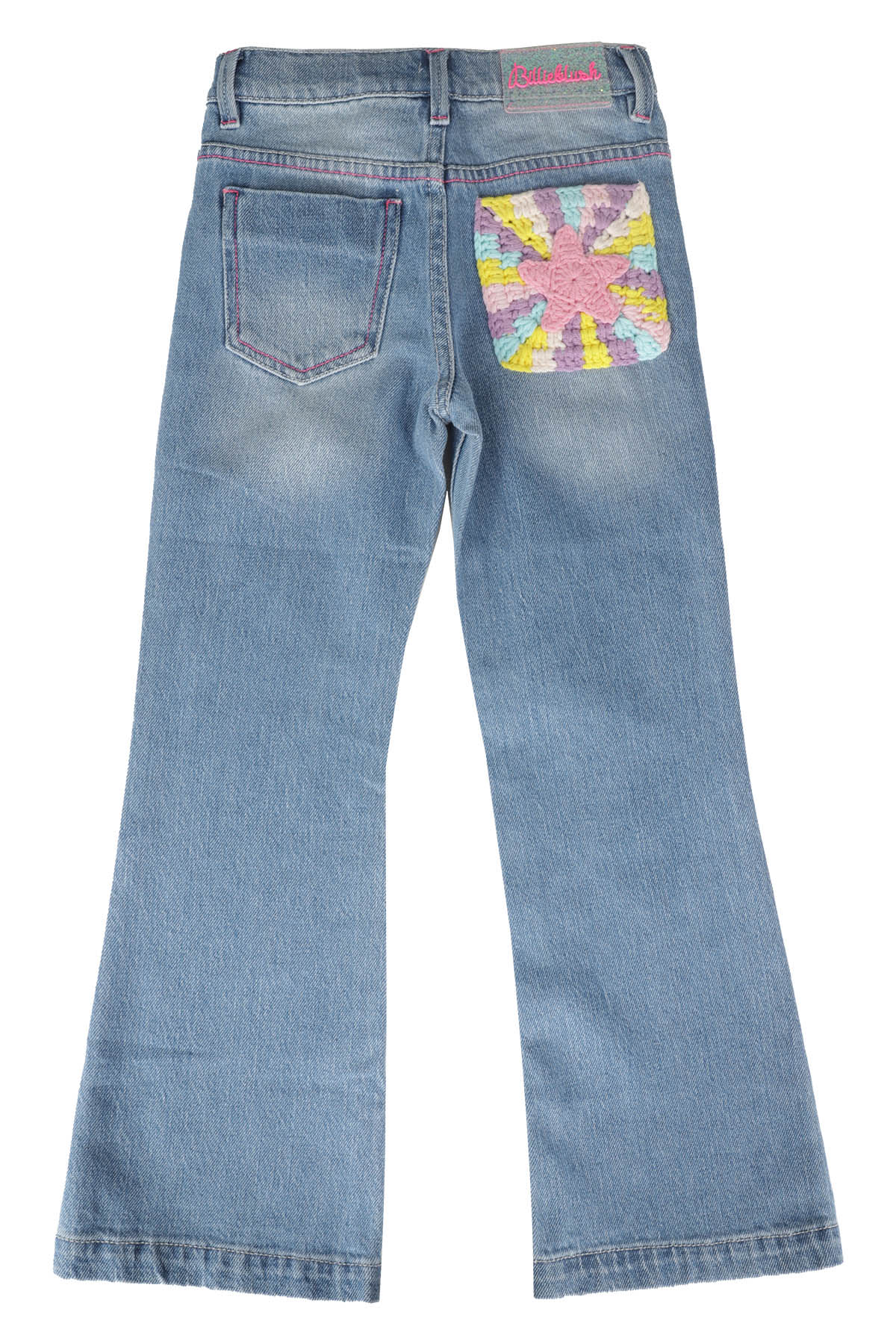 Shop Billieblush Pantalone Jean In Double Stone Bleach