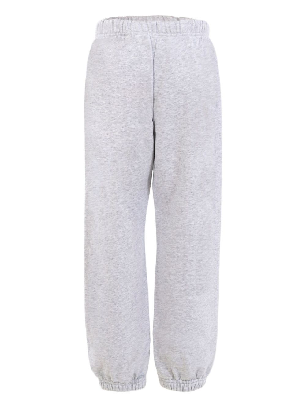 Palm Angels Kids Sweatpants With Logo In Gray