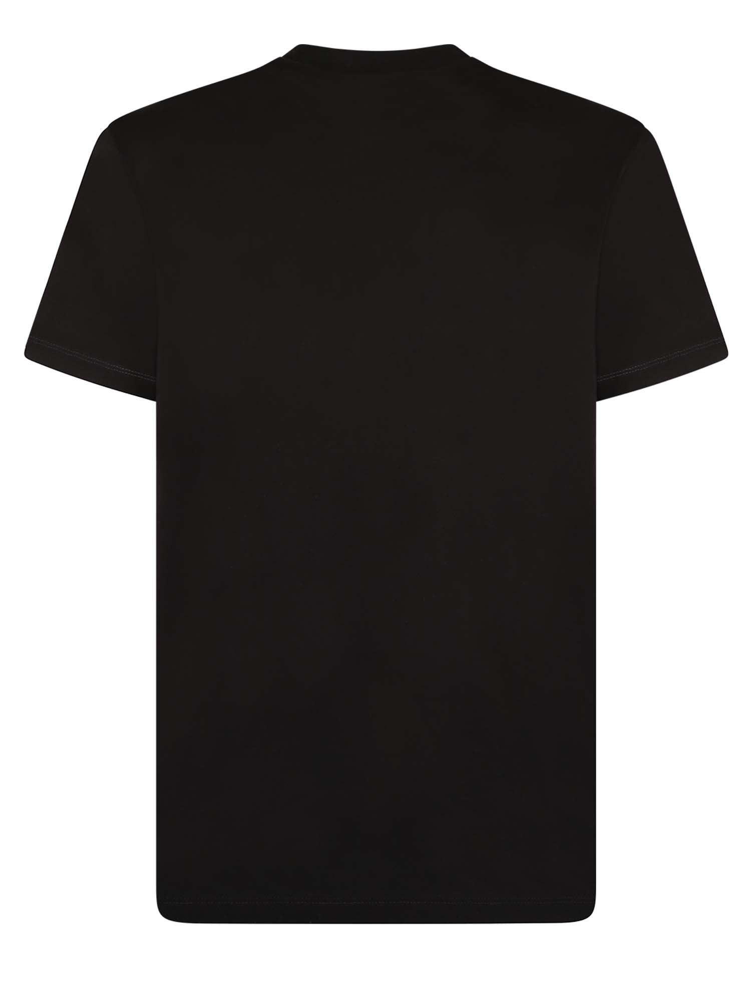 Shop Dsquared2 Branded T-shirt In Black