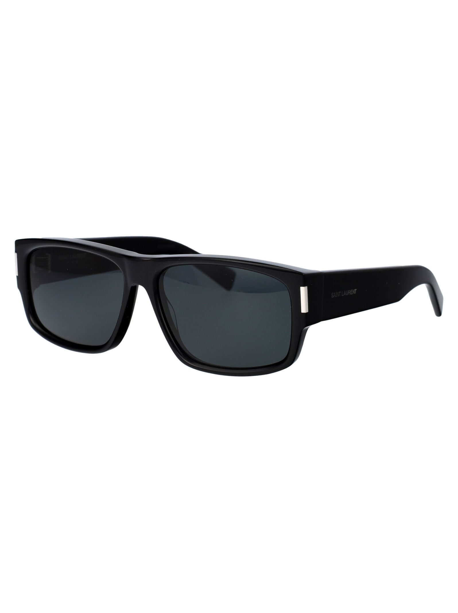 Saint Laurent Sl 689 Sunglasses In Black-black-black
