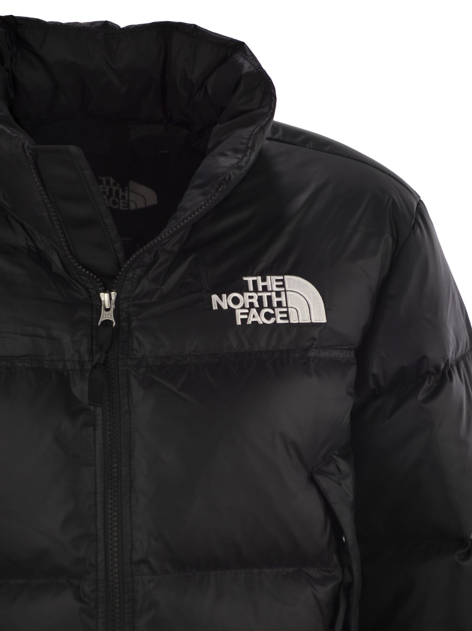 The North Face 1996 Retro Nuptse Short Down Jacket In Black