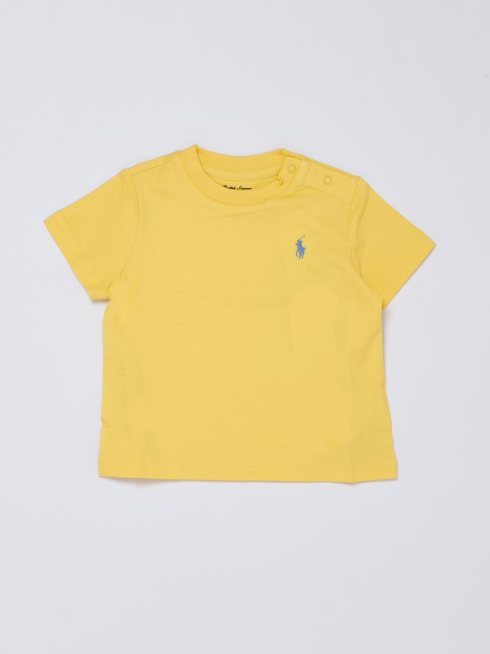 Polo Ralph Lauren Babies' T-shirt T-shirt In Giallo