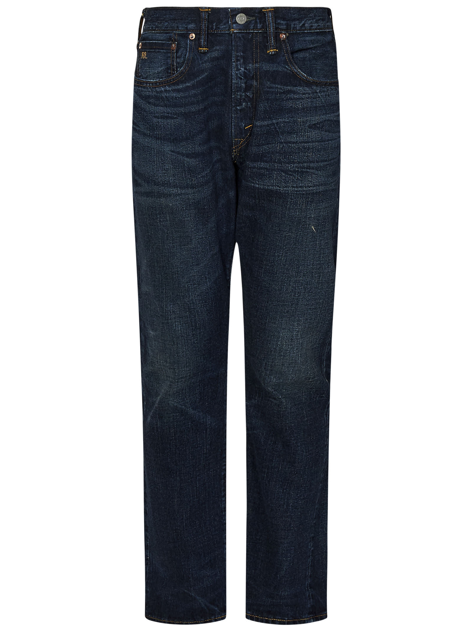 Shop Ralph Lauren Bayview High Slim-fit Jeans In Blue