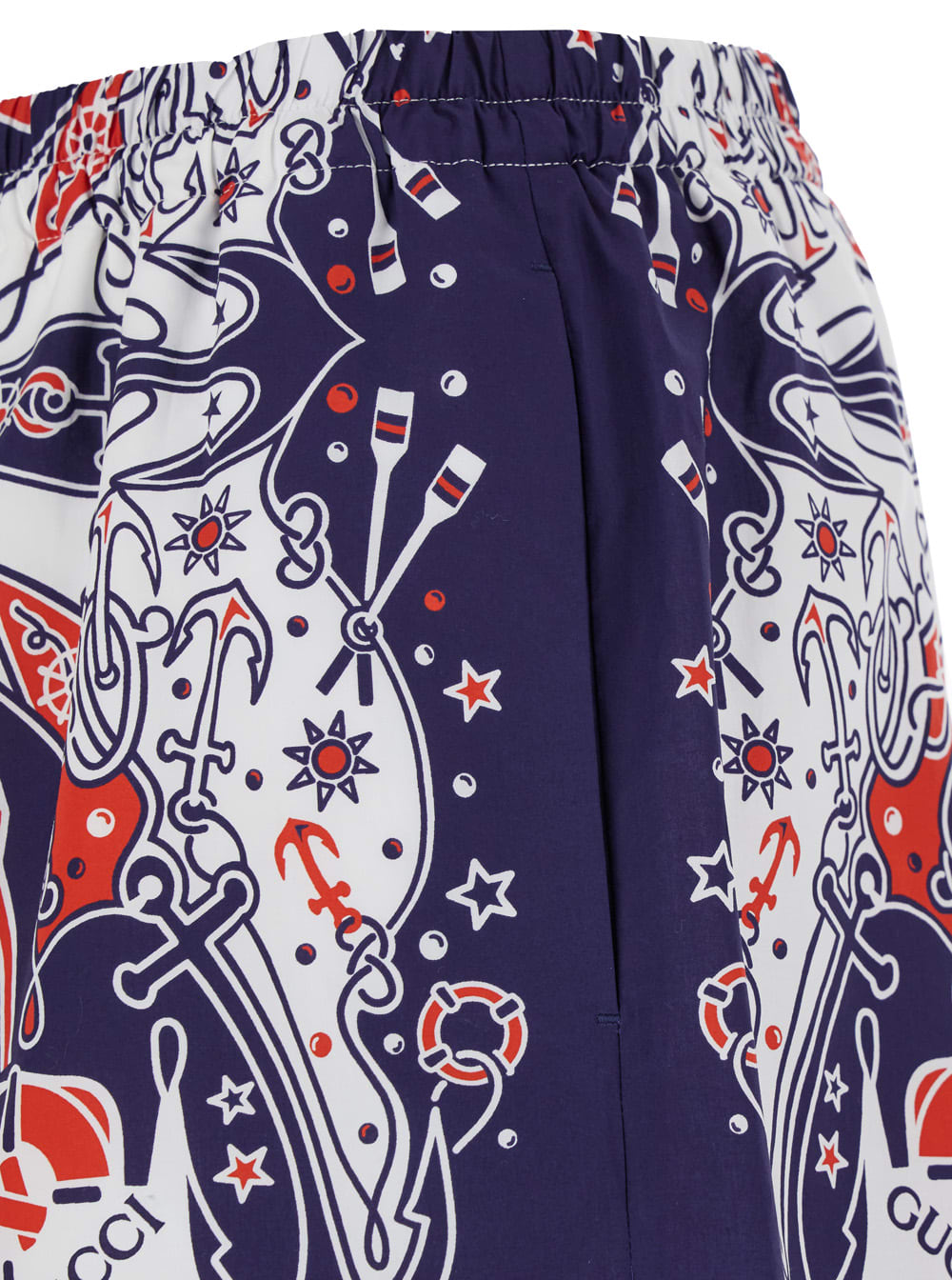 Gucci Bandana Print Cotton Short In Animal Print