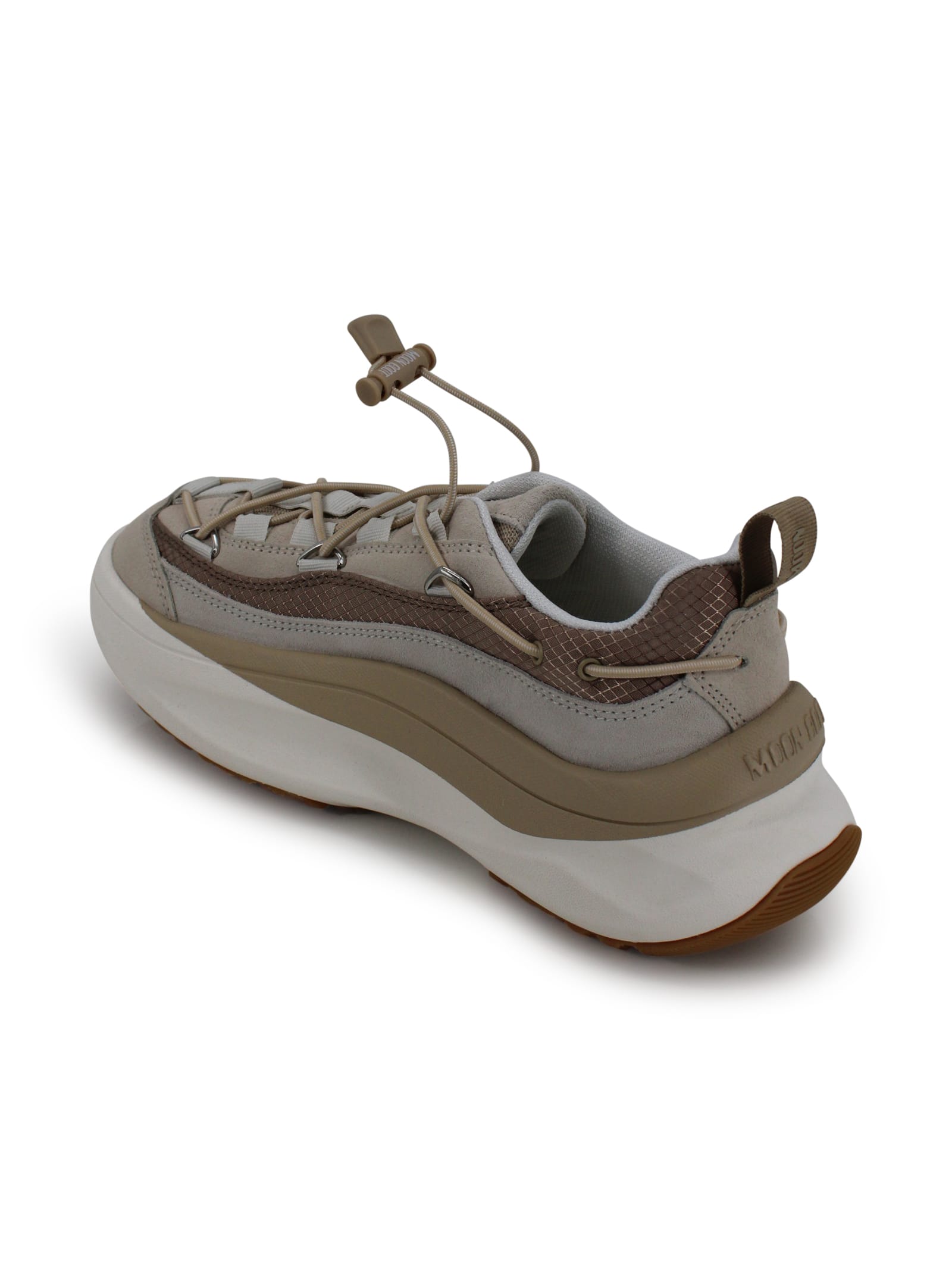 Moon Boot Sneakers With Elevated Sole In Multi