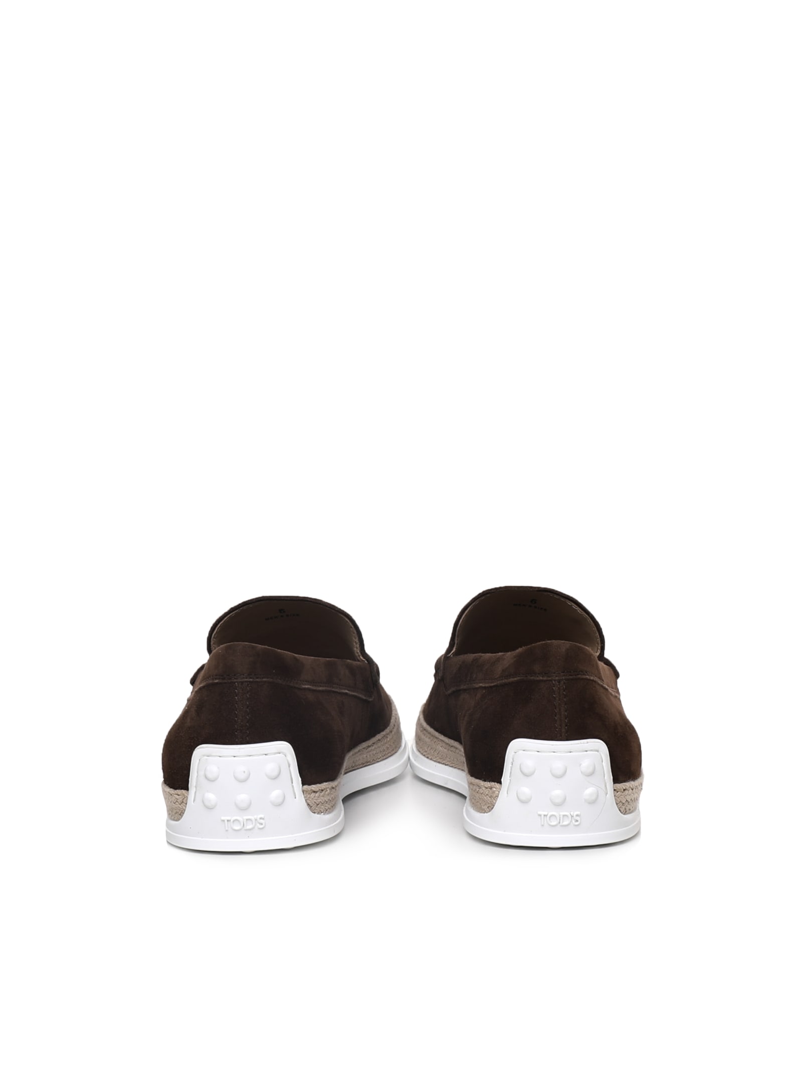 Shop Tod's Tods Slip-on In Coconut